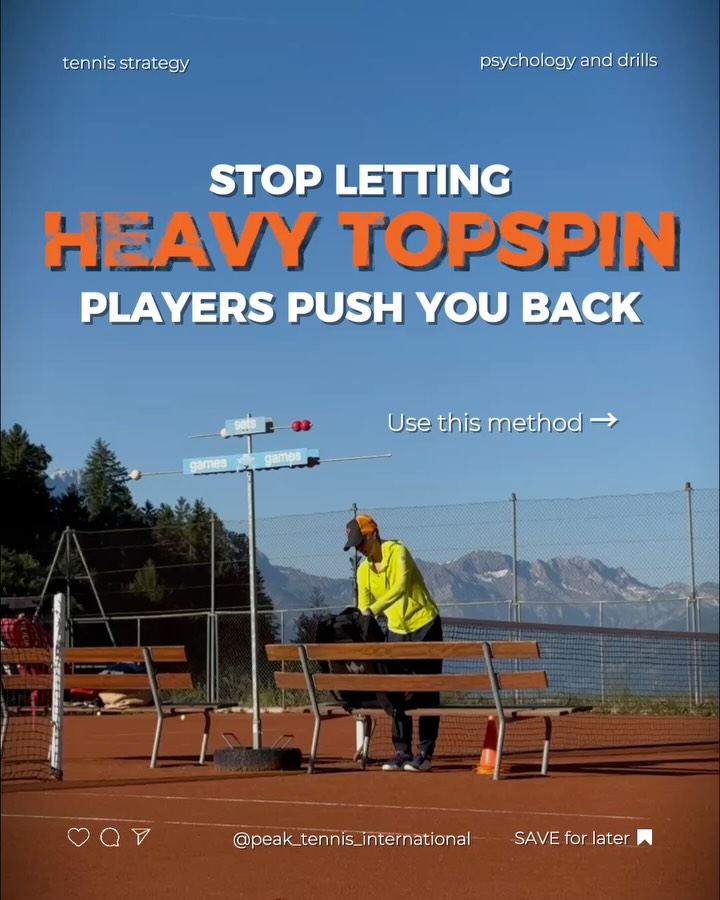 Comment ‘TRAIN’ for tips in your inbox 🫶🎾
Sometimes you’re forced to defend behind the baseline. But you can still stay dangerous by:
1. Setting both of your feet before you hit (instead of being unstable with just one foot on the ground)
2. Hitting the ball with forward momentum (instead of falling backwards)
3. Playing deep by playing high above the net (instead of giving short easy balls to attack)
We don’t just have one method that we teach to everybody like one size fits all.
Instead we much prefer to teach people one-on-one because you’re all different so please use these posts as a guideline.
If there’s anything that isn’t quite working for you then send us a message and we’ll be happy to discuss those things with you.
If you enjoy short breakdowns like this, we’re launching a newsletter to help you use strategy, and psychology to improve your game.
Comment ‘TRAIN’ and we’ll add you to the mailing list for the next issue. Let’s do this.
You must be following @peak_tennis_international to receive the message if you have a private account.
#tenniscamp #summercamps #tenniscoach #tennislessons #mentaltraining #lifeskills #tennistraining #tennisschool #summerschool #kidscamp #peaktennisinternational