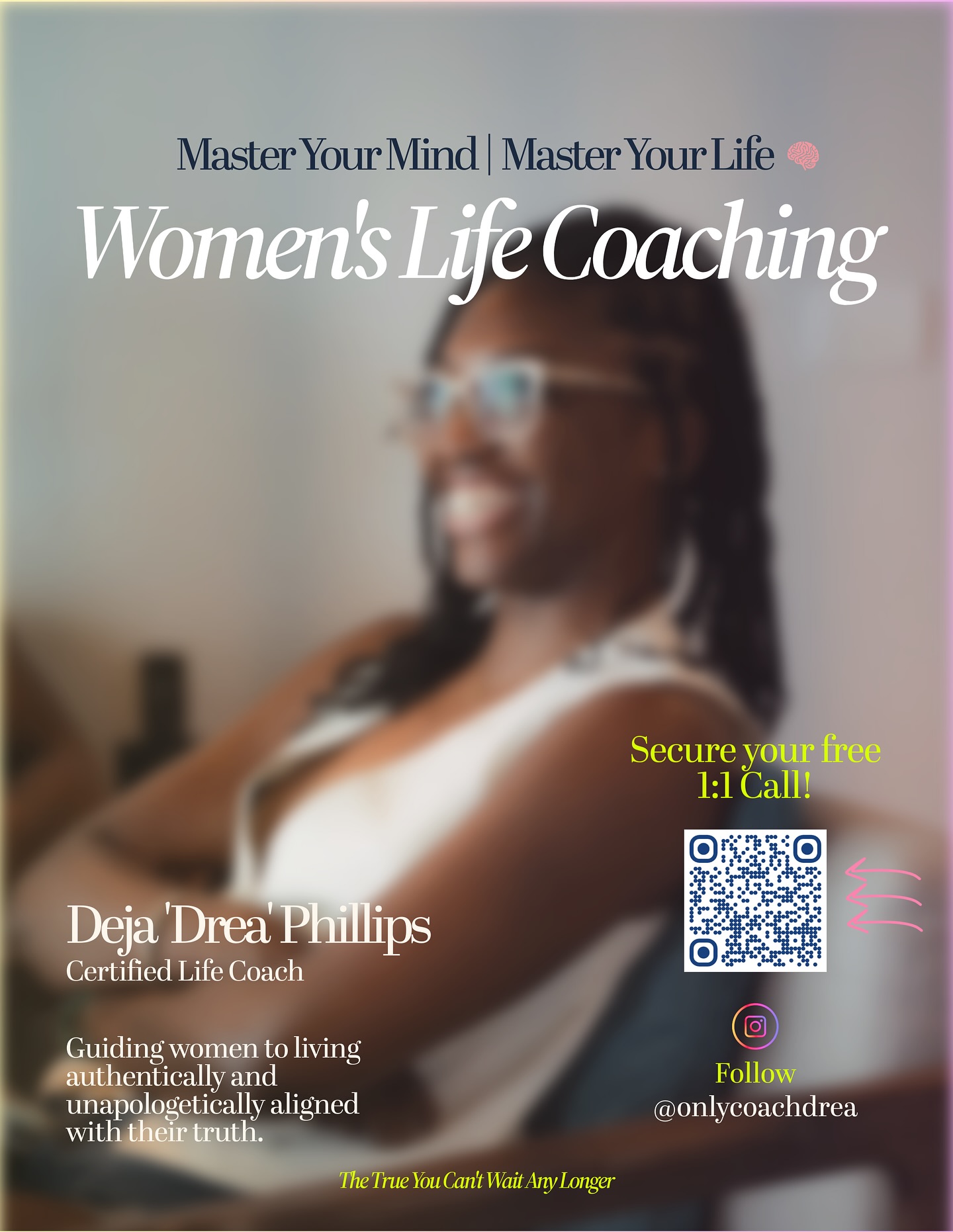 To all the young women struggling to live in their truth, doubting their abilities, overthinking their decisions, and experiencing variations of fear…
I want the girls to know I’ve been there and I see you 🩷
There’s immense power and beauty in living authentically, and I’m privileged to guide women in living a life that’s true to the core of who they are.
Follow @onlycoachdrea for the gems you need to step into your fullest self, unapologetically 🩷