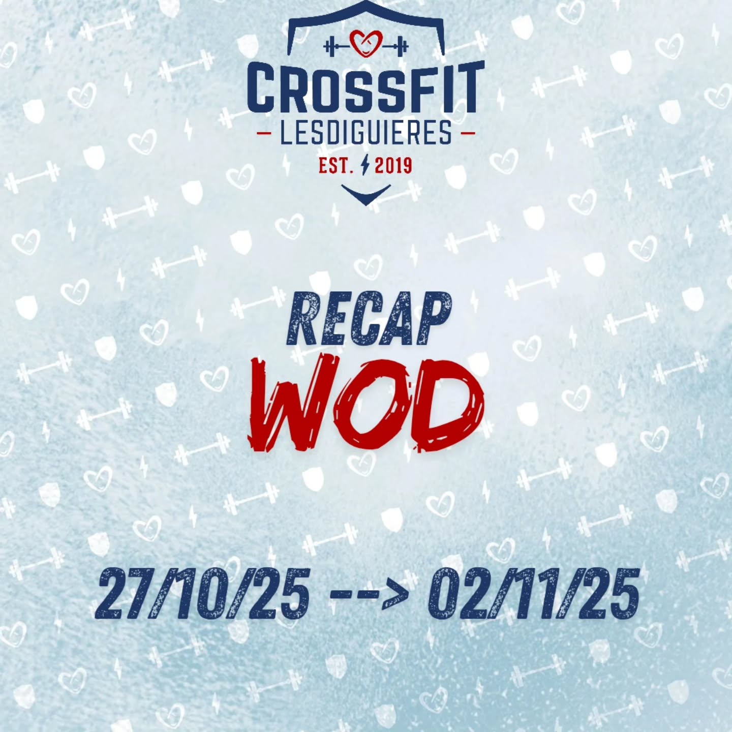 Retour sur les entraînements de la semaine dernière 🔥