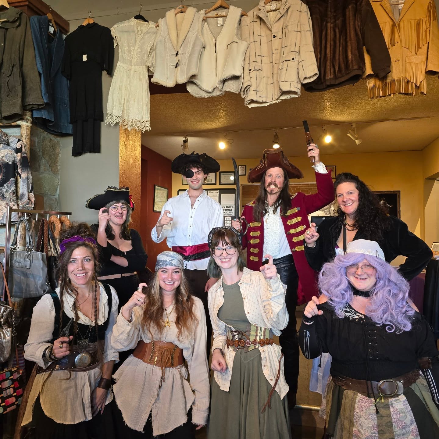 Yaaarrr matey's, tomorrow is Halloween and this store is in ship shape!!!