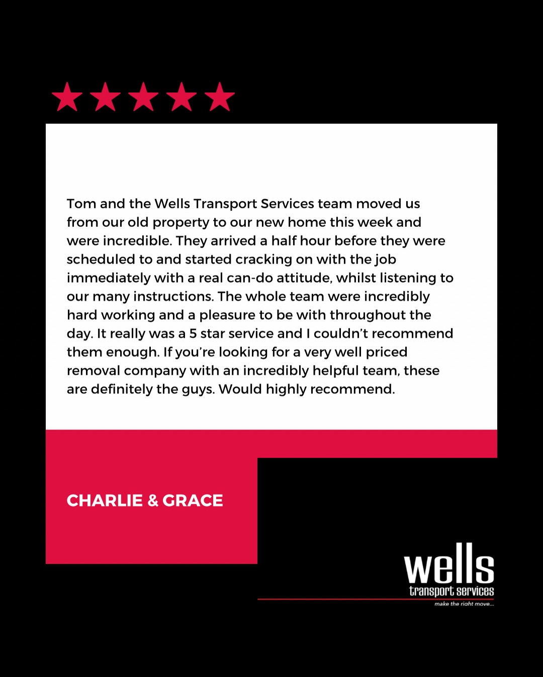 If you are moving home and want a professional and friendly service, contact Tom today!