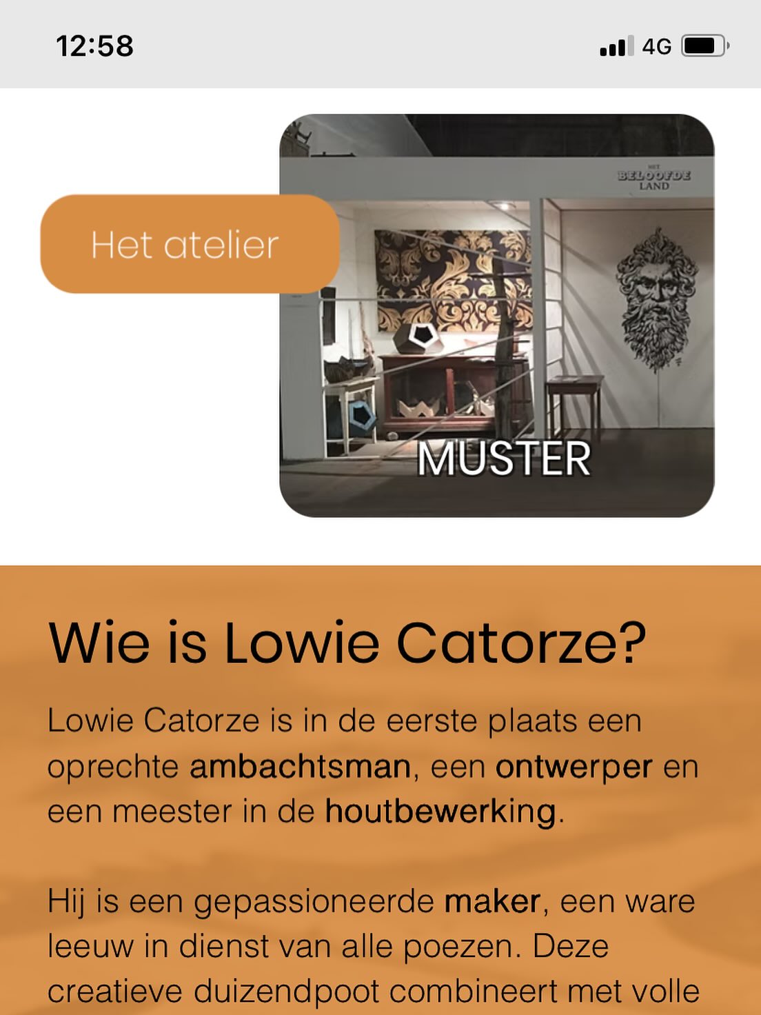Lo WIE?
Wien is da eigenlijk, diene Lowie Catorze?
Volg deze link en maak kennis met het machtige creatieve team achter het meubelconcept ‘Lowie Catorze’.
https://www.lowiecatorze.be/team
#customfurniture