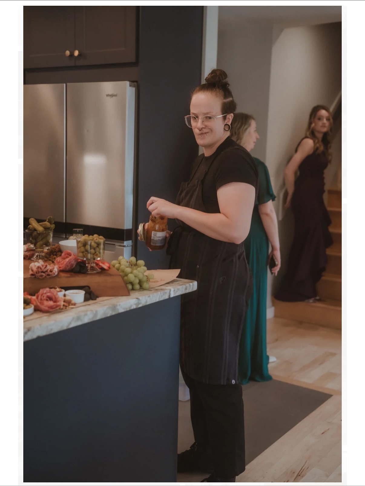 One of our October brides received their wedding pictures back and @paisleysunshinephoto captured this beautiful photo of my concentration face. I have made this face since I was a toddler. It’s so funny that it was captured in real time. 😂