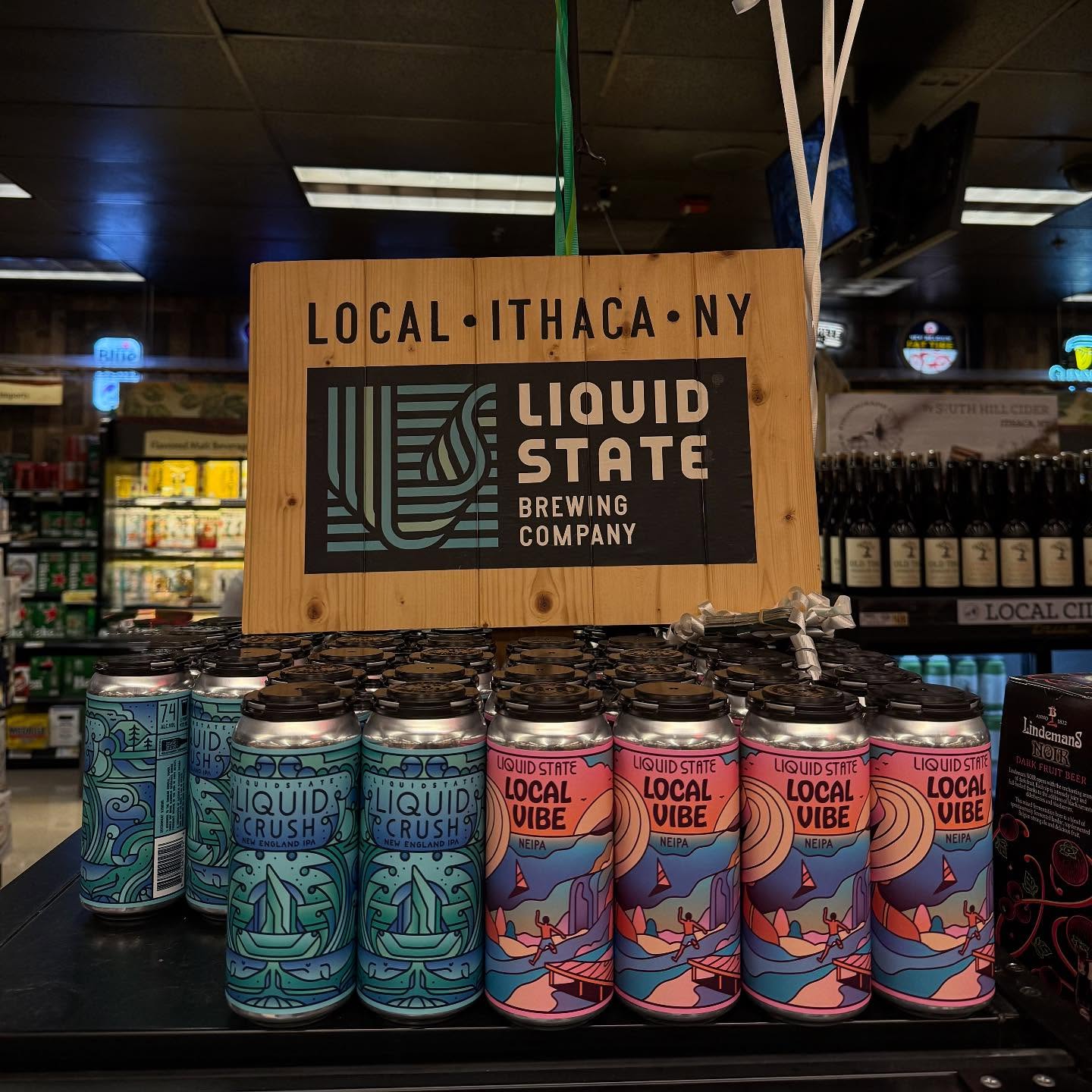 Cheers to National American Beer Day! 🍻🇺🇸
Whether you’re clinking glasses with our amazing bartenders or picking up your favorites locally, it’s always a good day for a great beer! 😎
#liquidstatebeer #nationalamericanbeerday #celebration #ithaca #ithacany #drinklocal #craftbeer #beerday #cheers #shoplocal #thinknydrinkny