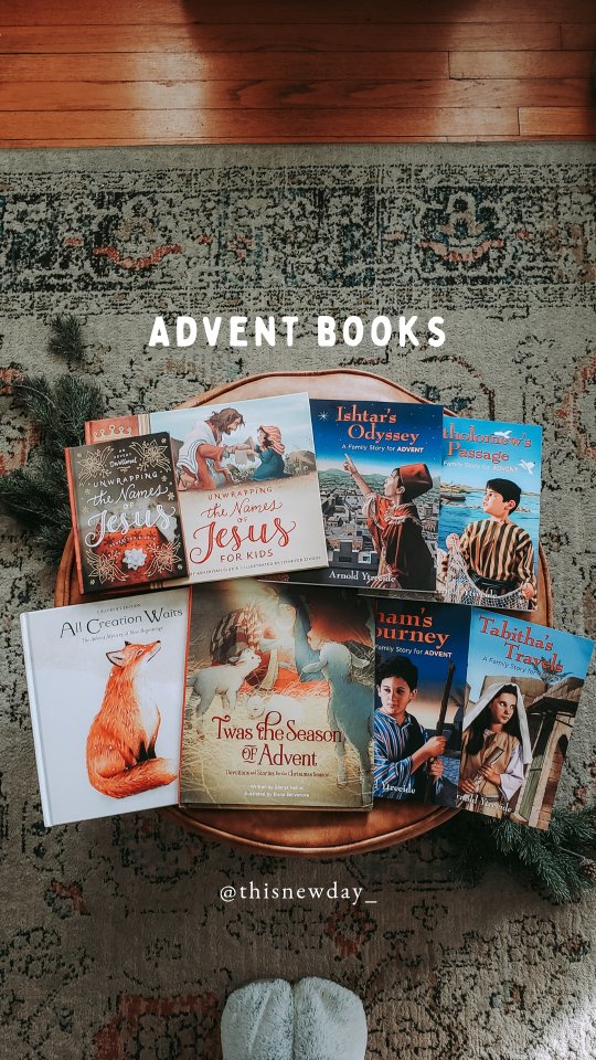 ✨ Does your family celebrate Advent?
It is so special for our family to use the few weeks before Christmas to focus on the true meaning of the season rather than just gifts, lights, and hot cocoa. ☕
🫶🏽 I have put together a list of our favorite Advent books. Some of these we have read through and some are on our list to read as a family. *All of them have been fully vented by me.
➡️ You can comment "Advent" to receive the full list of these plus more!!
Here are the ones I featured today:
✨ All Creation Waits by Gayle Boss @gayle.boss
@paracletebooksforkids
✨ 'Twas the Season of Advent by Glenys Nellist @glenysnellist @zonderkidz
✨ One Wintry Night by Ruth Graham Bell @tommynelsonbooks
✨ Promise Kept by Marty Machowski @martymachowski @newgrowthpress
✨ Jotham's Journey by Arnold Ytreeide @kregelbooks
For more Advent suggestions, check out my friend's posts:
@agoodbookhunt
@brittsbookbin
@thisnewday_
@moraviapress
@brave.little.learners
@letthemlovelearning
@livingbrighthomeschool
@juiceboxhomeschool
@thesewildknights
@treasuredhourbookshop
.
.
.
#advent #adventbooks #adventresources #adventforkids #adventforfamilies #adventtraditions