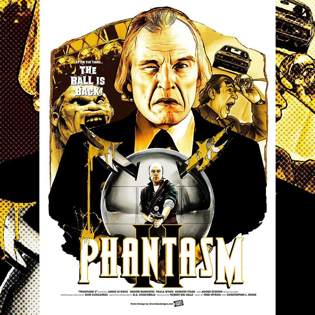 The second poster in my ongoing Phantasm series. @ruemorguemag @ampposters @fangoria @posterspy @theposterposse @arts_horror_movie @wellgousa @arrowvideo @screamfactoryofficial @frightrags @_terror_vision_ @waxworkrecords #phantasm @don_coscarelli @davidhartmanart