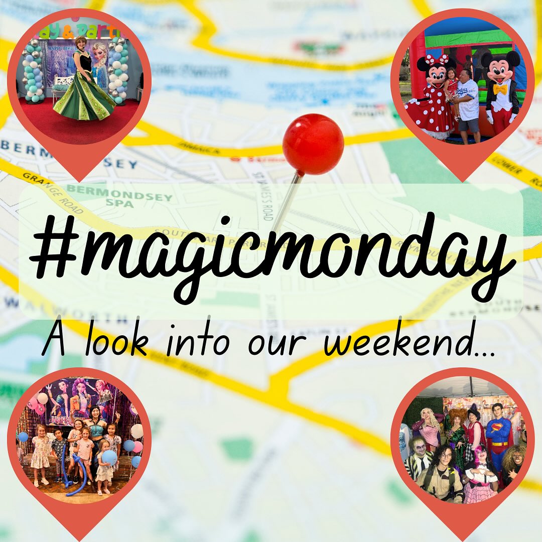 Happy #magicmonday everyone! We loved closing out October this weekend and look forward to an amazing November!
#halloween #orangecounty #ocmoms #ockids #birthdayparties #marvel #disney #frozen #kpop #kpopdemonhunters