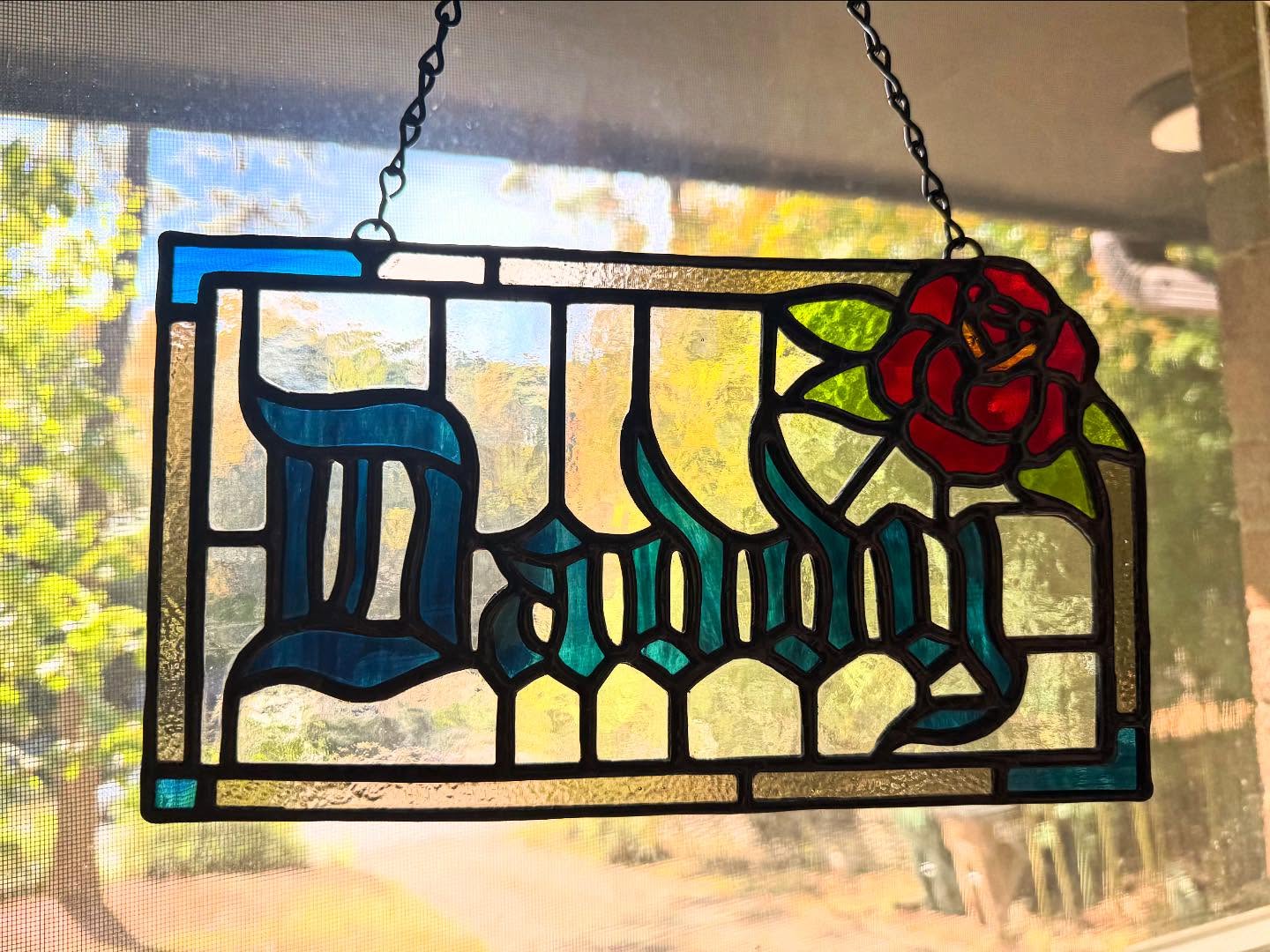 Every time I finish a piece I think, wow... guess I’m keeping another one 😭😌✨
Handmade with (maybe too much) love by Little Pip Co.
#stainedglassartist #stainedglasslove
#littlepipco #rtplocal #carync #raleighnc #durhamnc #shoplocalnc #supportlocalart #handmadenc