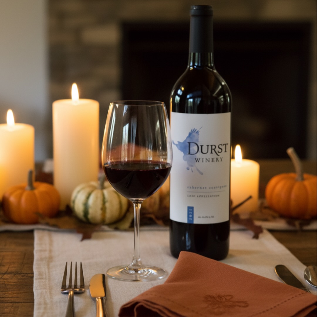 Pour a little Durst into your fall gatherings.
Our Cabernet is bold, smooth, and ready for your Thanksgiving table.
#DurstWinery #DurstEstate #LodiWine #LodiAppellation #EstateCabernet #CaliforniaWines #WineCountryLiving #FallWineSeason #HolidayEntertaining #TasteDurst