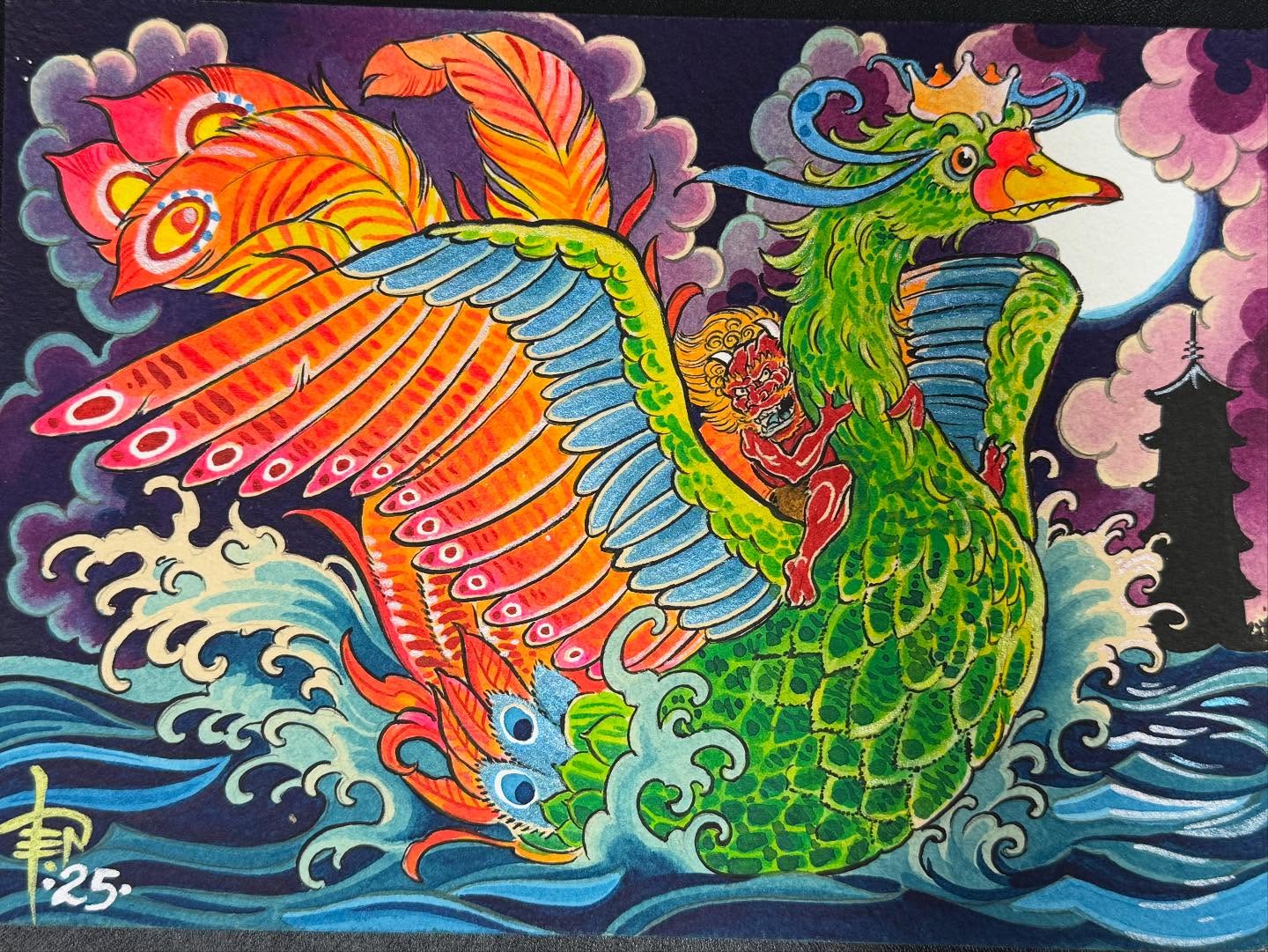 More paintings getting ready to go to be made into prints