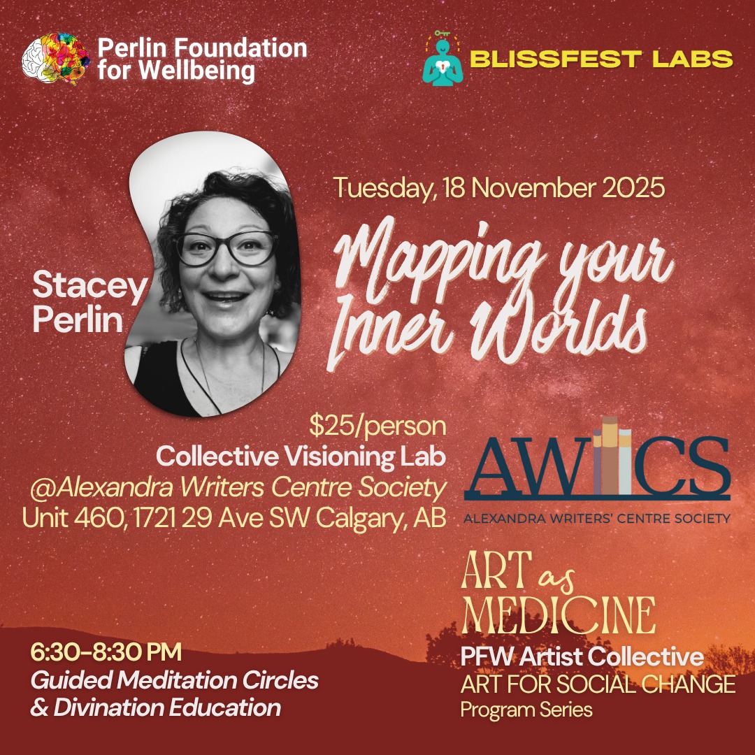 Join us for a new workshop series, as part of our "Art as Medicine" Art for Social Change program. We're hosting these sessions at the @alexandrawriters Salon, on comfy couches and in a more intimate setting.
Registration link in bio or use: https://bit.ly/47rvatG
"Mapping Your Inner Worlds" is the first, as we celebrate our identity and how we organize our thinking. We'll touch broadly on belief systems, and then Stacey will lead a 20-minute meditation for the group. The intention is for you to become more aware of how the stories you tell yourself shape your identity and inner world.
Bring an open mind and your curiosity about the invisible worlds within us.
#innerwisdom #innerknowing #intuition #wellbeing #identity #artforsocialchange #writers #artists #yycarts
