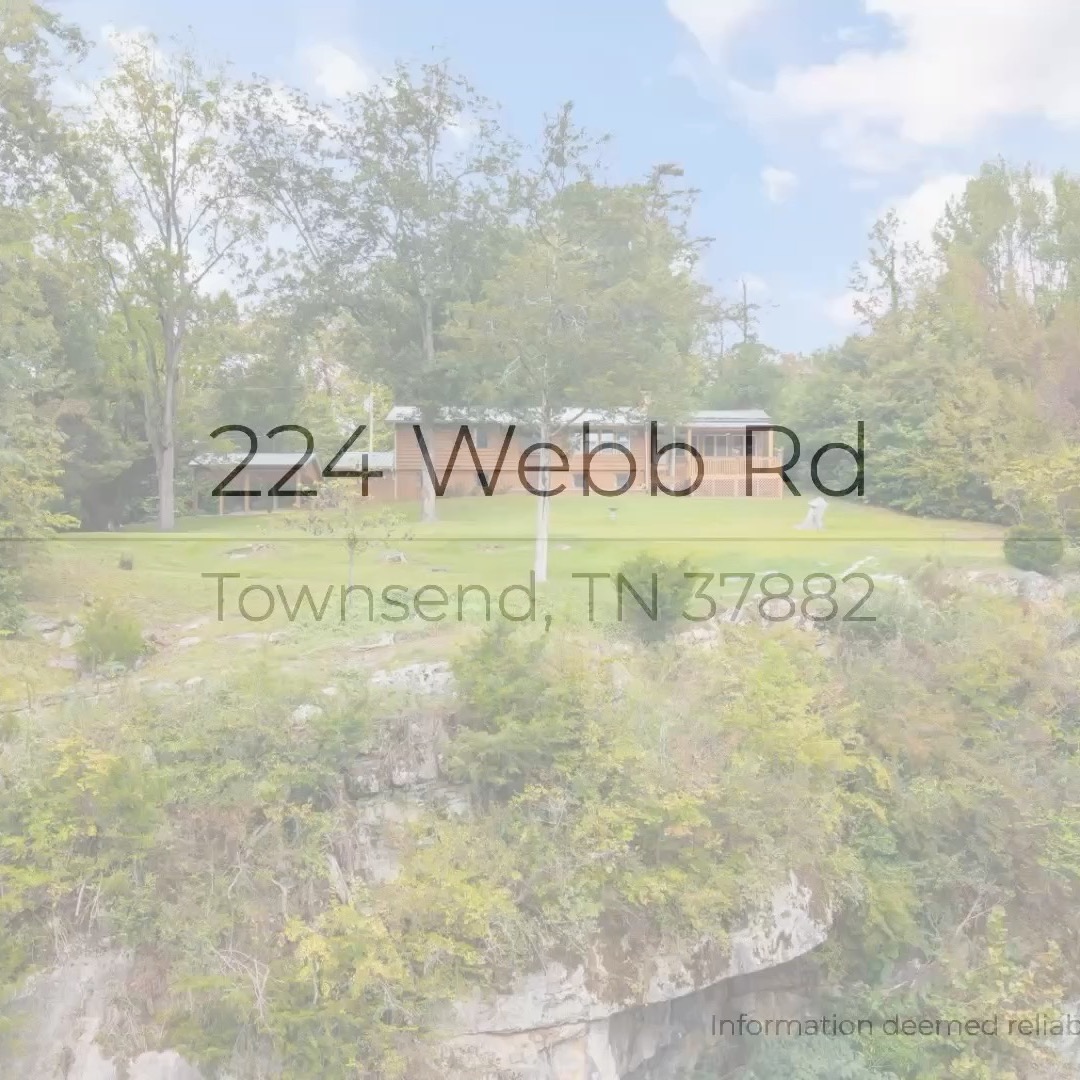 💥 SIGNIFICANT PRICE DROP: Now $699,000! — Seller is motivated to sell and ready to make a deal.
🏡 224 Webb Rd, Townsend, TN
This custom riverfront home offers spacious living, beautiful outdoor spaces, and a prime location near the Smokies. If you’ve been waiting for the right moment, this is it.
✅ Private showings available - Call/DM today to schedule or for further details.
Partners Realty Group
📞 John Permaul
📱 865-789-6677
