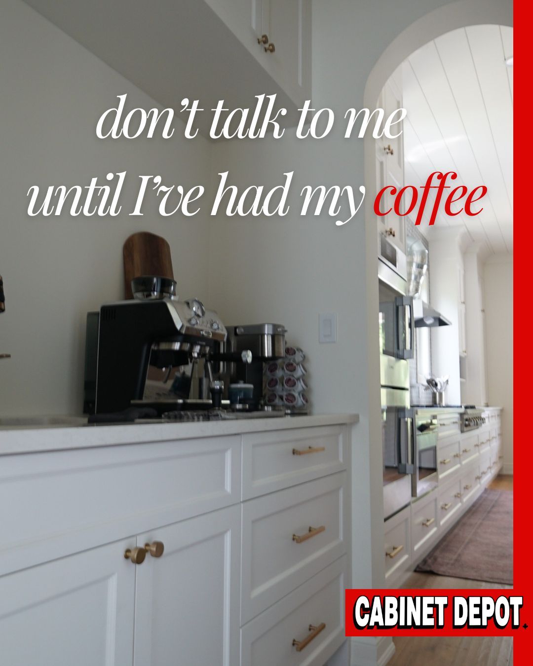 Caffeine required, clutter optional ☕✨
#customcabinetry #cabinetmaker #kitchendesign #homeimprovement #interiordesign #southernontario #cabinetdepotcanada