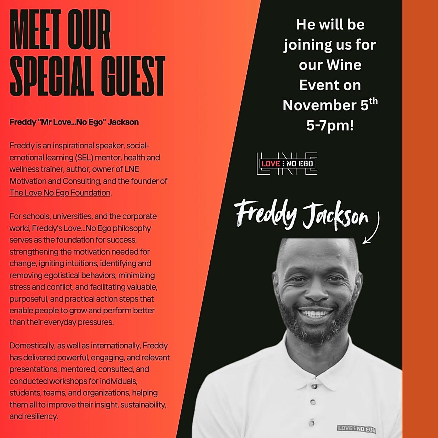 A lot of LOVE and COURAGE is currently uploading for @theridgeatnorthpointe ! I look forward to meeting, presenting, and connecting with you all!! See you soon!
#mrlovenoego