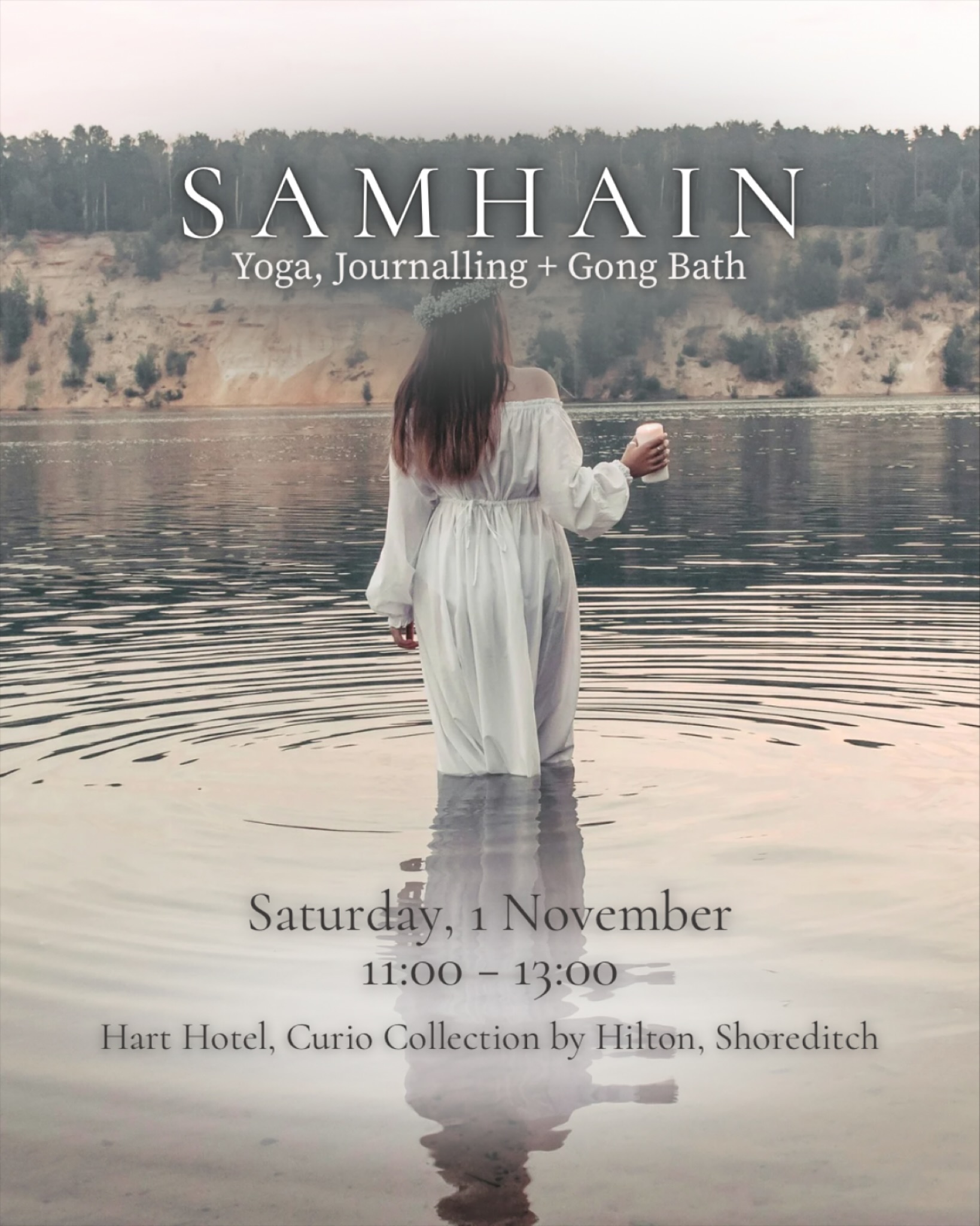 Samhain stands as one of the oldest and most profound rites of the year. A moment when the earth exhales, the harvest is complete, and the boundary between worlds grows thin. It’s a time to honour what’s ending, to embrace shadow and silence, and to prepare for the stillness of winter.
Far from the surface-level of Halloween, Samhain is a ceremony rooted in deep respect for life’s cycles - death, renewal, and everything in between. It’s about making space to release, reflect, and reclaim power.
The women who guided these ancient rituals, keepers of healing, wisdom and story, were later branded witches. Not because of superstition, but because their knowledge and community threatened the rise of patriarchy that sought to suppress collective female power.
Today, Samhain invites us to reconnect with that legacy. To gather in ritual, to hold sacred space for transformation, and to step into our own authority with courage and grace.
Join Lydia and Phoebe for a sacred Samhain ceremony to honour this turning of the wheel with:
✨ Gentle, grounding yoga
✨ Guided journaling for seasonal intention-setting
✨ A deeply restorative gong bath
Saturday, 1 November 2025, 11:00 – 13:00
Hart Hotel, Curio Collection by Hilton, Shoreditch
This event is part of the Fire + Alchemy x The Hart Wellbeing Chapter