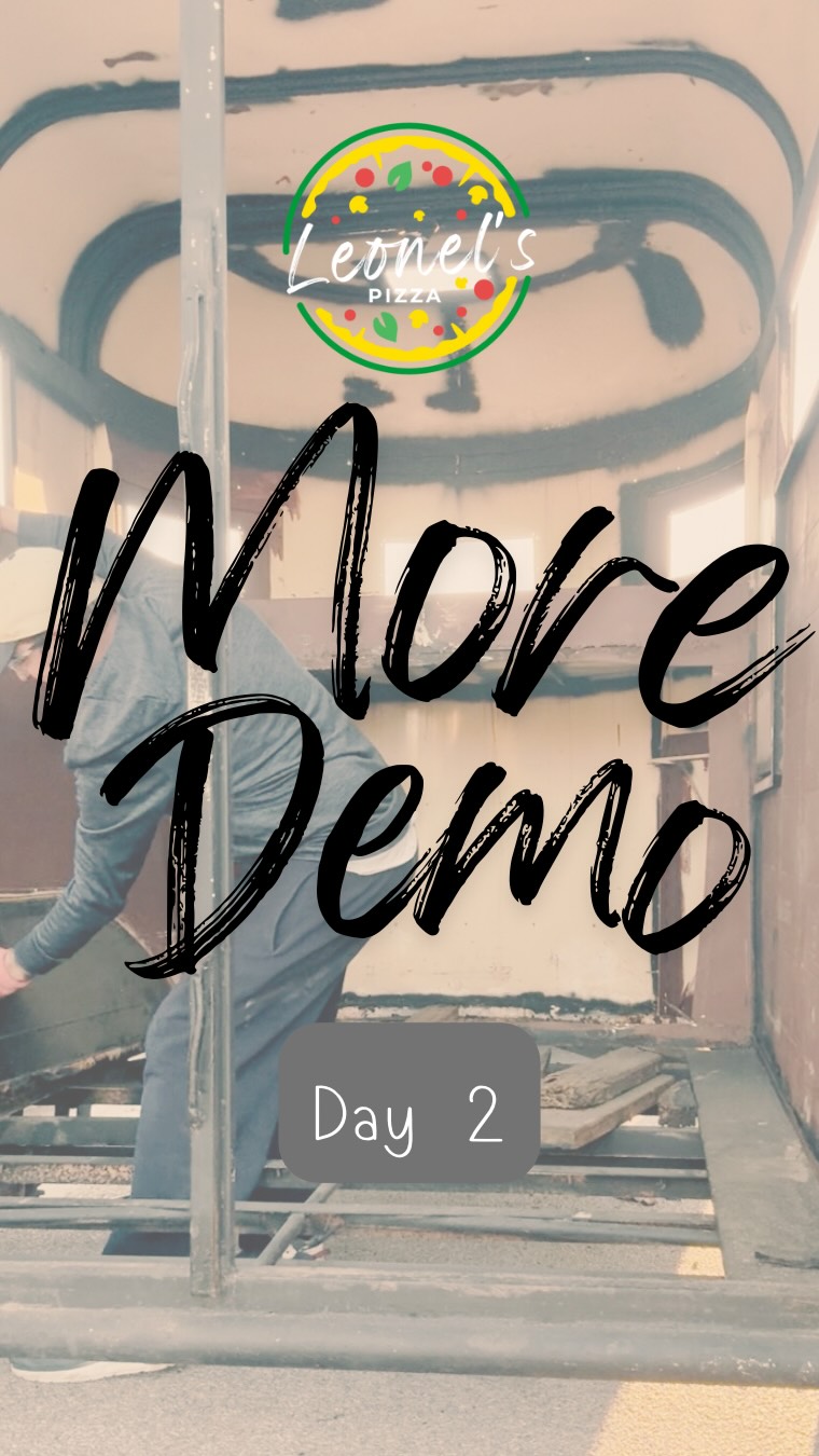 Day two of demo is officially DONE! 💪 After a ton of elbow grease, the horse trailer is officially gutted down to the bare steel frame. Everything old is gone—rotten wood floorboards, unwanted brackets, you name it.
P.S. Our welder swung by today to get the final measurements for the new floor, windows, and door openings. We are so ready to start building up this mobile pizza kitchen! 🍕🚚
If you have any ideas for this trailer, please let me know in the comments!👇
#pizzatime
#CateringService
#HorseTrailerConversion
#TrailerBuild
#DIYFoodTruck
#FoodTrailerBuild
#MobileKitchen
#RenovationLife
#BeforeAndAfter
#DemolitionDay
#PizzaCatering
#MobilePizza
#WoodFiredPizza
#PizzaLover
#StreetFood
#FoodTruckLife
#SmallBusinessOwner
#SupportLocal
#EntrepreneurJourney
#AustinFood
#texas