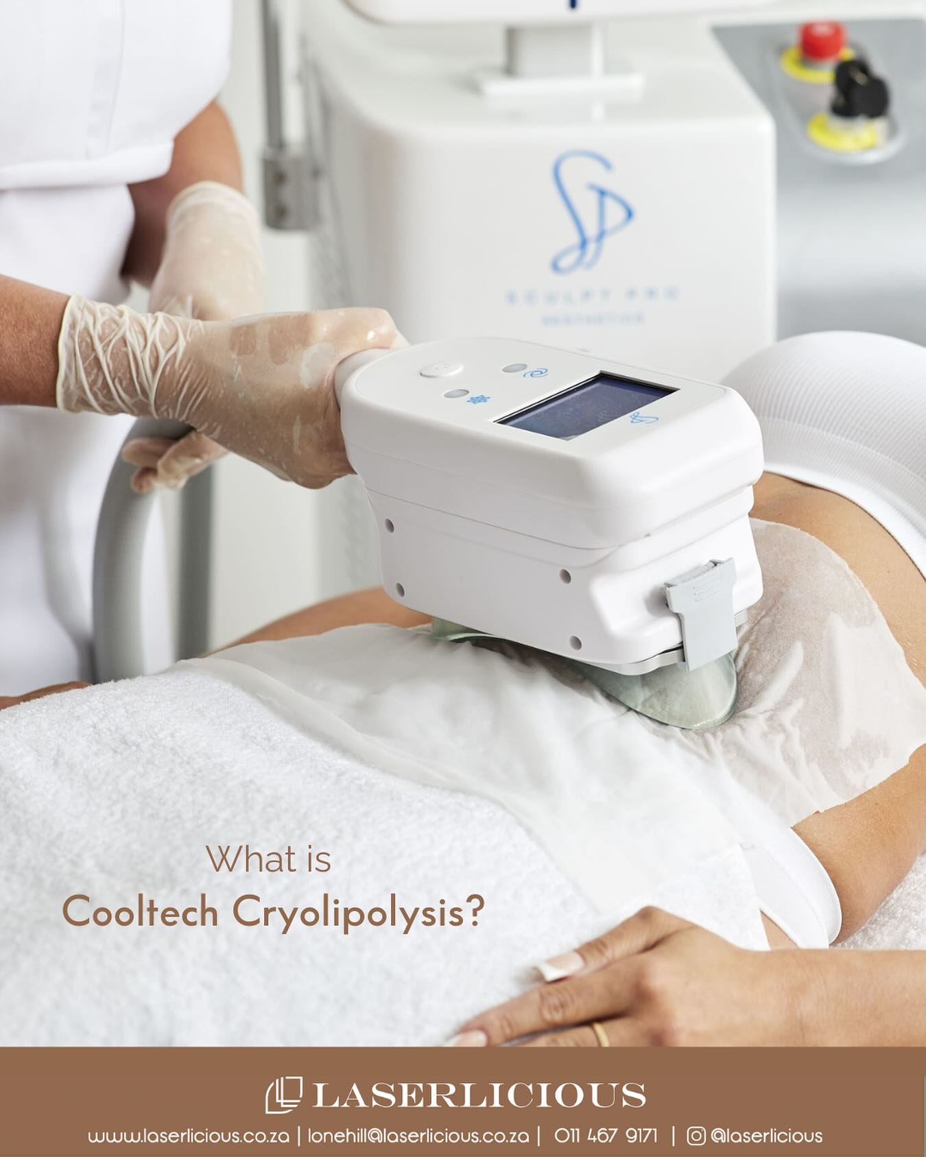 Say goodbye to stubborn fat that just won’t budge - no surgery required. ❄️
CoolTech Cryolipolysis uses controlled cooling technology to target and freeze fat cells, helping your body naturally eliminate them over time. It’s the only FDA-cleared, non-surgical fat reduction treatment that delivers lasting, noticeable results.
✔️ No downtime.
✔️ No scars.
✔️ Just a smoother, more sculpted you.
Book your consultation today and start your body-contouring journey with confidence!
📞 Call Laserlicious on 011 467 9171 / WhatsApp 083 490 9524 / info@laserlicious.co.za
#CoolTechCryolipolysis #Laserlicious #FatFreezing #BodySculpting
