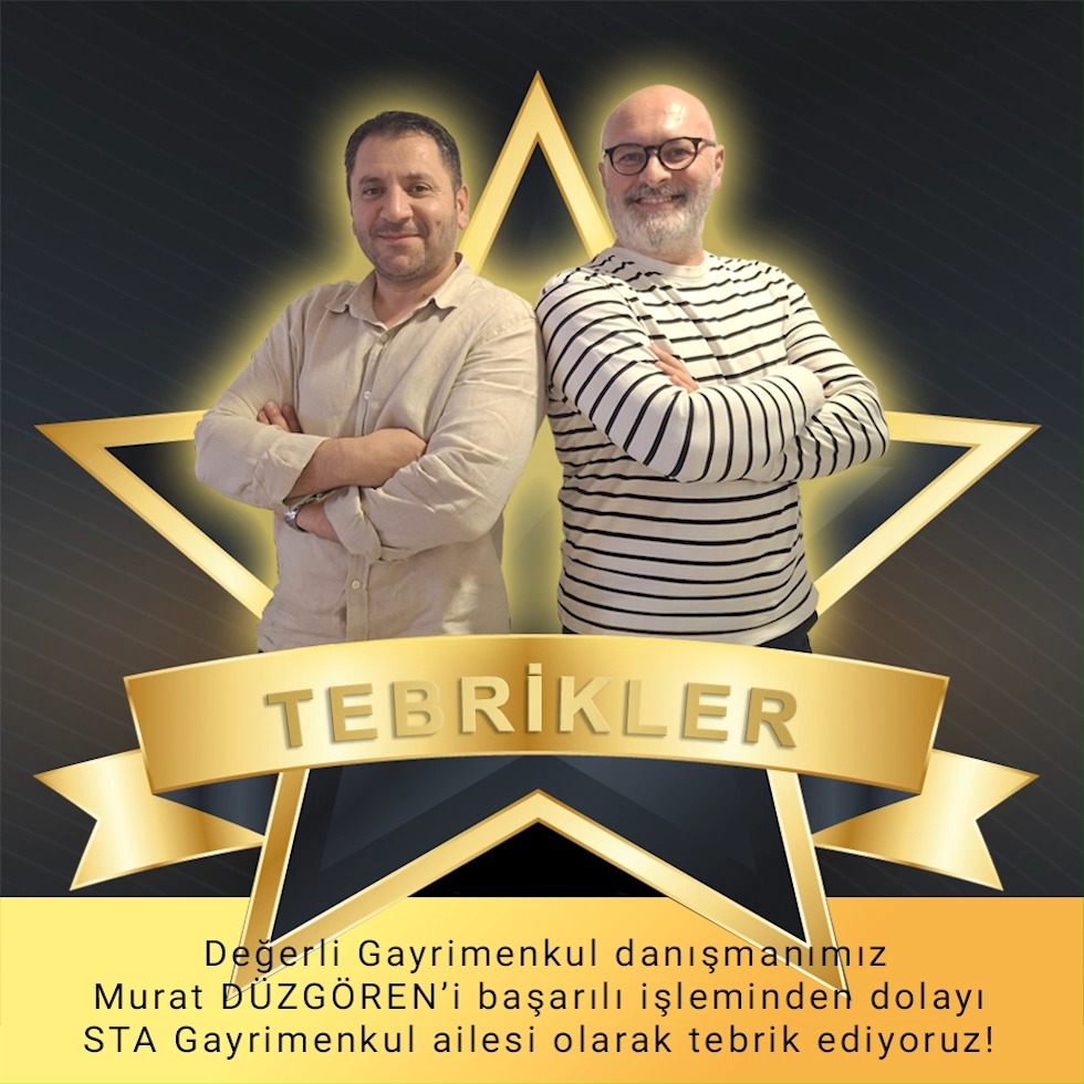 Değerli Gayrimenkul Danışmanımız Murat DÜZGÖREN'i #Menderes #Görece deki başarılı #daire satışından dolayı tebrik ediyoruz. #stagayrimenkul