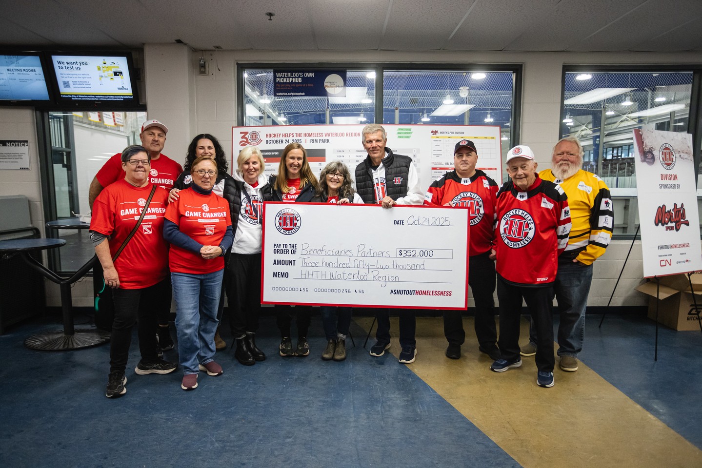 We’re deeply grateful to everyone who supported Hockey Helps the Homeless Waterloo Region's 12th Annual Tournament, raising an INCREDIBLE $352,000 for local shelters and youth services in Waterloo Region! 🎉🥅🏒 @hhthwr
Your support, donations, and volunteering continue to impact our community and the vital services provided at Starling's Safe Haven Youth Services, Cambridge Shelter Corporation, House of Friendship, oneROOF, The Working Centre and YW Kitchener-Waterloo.
Thank you!! 🧡
#ThisGameMatters #HockeyHelpsTheHomeless #WaterlooRegion @cambridgesheltercorp, @houseoffriendshipwr, @oneroofyouthservices, @theworkingcentre and YW Kitchener-Waterloo