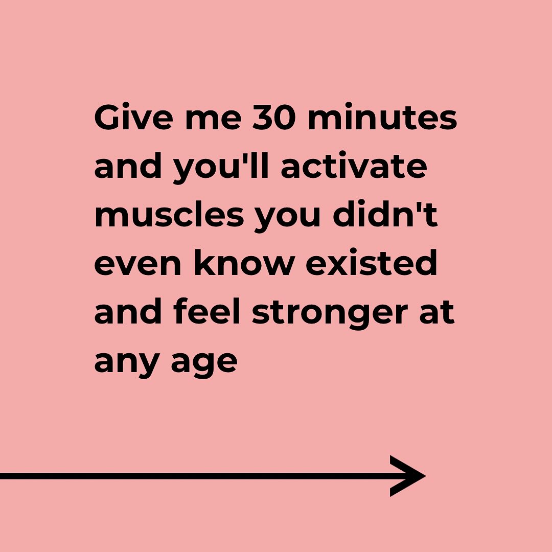 You are the kind of woman who always wants to feel strong,vibrant and energised!
It doesn’t matter if it’s Christmas, beginning of January or a random rainy Tuesday in November. This isn’t about time- you just want to feel strong, and powerful in your body without waking up every morning feeling like the tin man.
When you pair deep slow core workouts with the unique blend of strength and mobility work that included in all my workouts that’s when you’ll get stronger as you get older.
Slowing down is *NOT* an inevitable part of aging. Not if you choose to move!
✨Get on the inside track by joining The Strong Life Collective-for women like you, who want to build more strength in your shoulders,core and hips so that you can get stronger as you get older.
While learning to trust your body again to train with more intensity,joy and confidence without worrying about injury.
Comment “READY ” and I’ll send you the link to get your first 7 days FREE⬇️
#corestrengthening #womenover50 #midlifewomen #menopausefitness #homeworkoutsforwomen #onlinepilates
