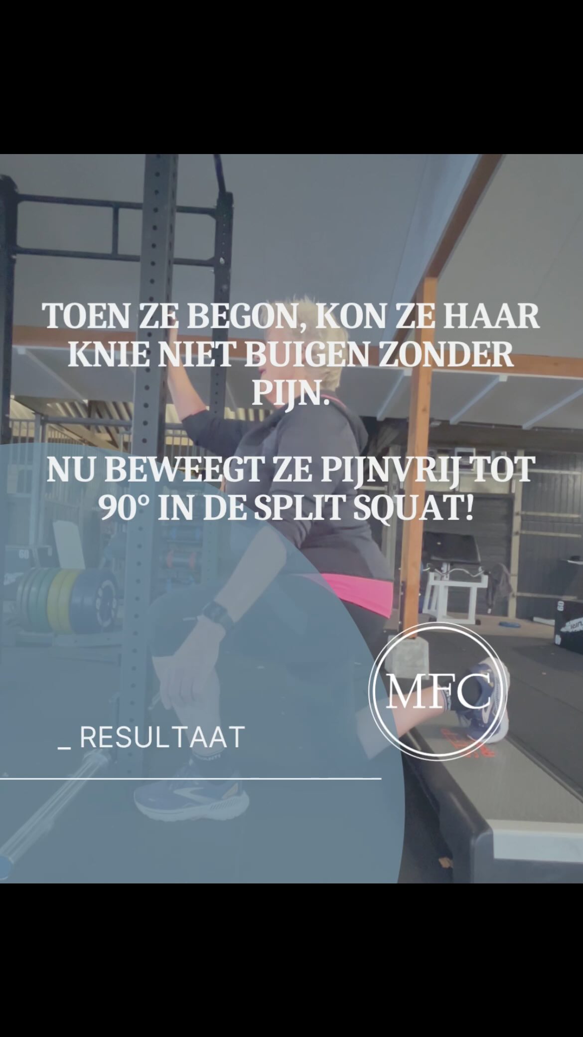 Toen ze begon, was pijnvrij bewegen al een uitdaging. Nu kan ze gecontroleerd en zonder klachten een split squat tot 90° uitvoeren. 🔥
Dit laat zien dat resultaat niet alleen draait om cijfers of uiterlijk, maar ook om hoe je beweegt, voelt en functioneert in het dagelijks leven.
➡️ Consistentie, geduld en de juiste aanpak maken het verschil.
#personaltraining #progressie #pijnvrijbewegen #coaching #duurzaamresultaat