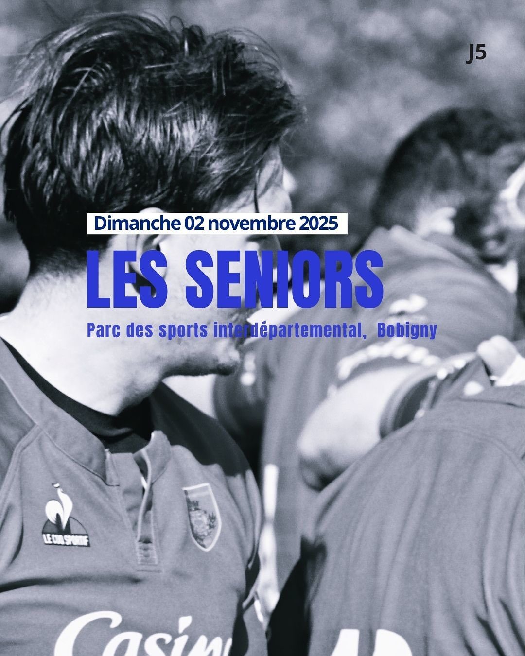 Match à domicile 🏟️
Voici la composition de nos deux équipes 🏉
📍 Coup d’envoi à 13h30 pour la réserve, puis à 15h15 pour l’équipe première.
Rendez-vous au parc des sports interdépartemental,
40 av de la division Leclerc, 93000 Bobigny.
🥁Venez nombreux soutenir nos joueurs !
#rugbypourtous #touspourpantin
