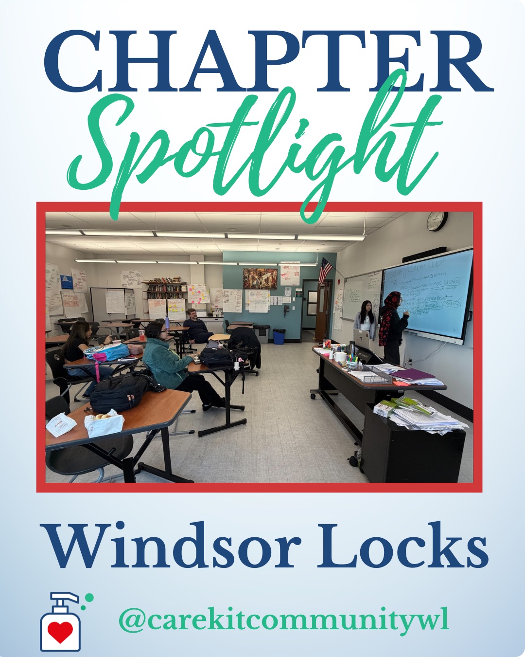 CareKit Community Windsor Locks Update! 💙
Our Windsor Locks chapter recently held their meeting to plan upcoming drives and community projects! From brainstorming donation events to discussing local outreach, this team is ready to make an impact and bring care to more people in need.
We’re so proud to see our chapters continuing to grow and lead with compassion.
#carekitcommunity #WindsorLocks #StudentVolunteers #CommunityCare #KindnessInAction #YouthLeadership #healthforall❤️