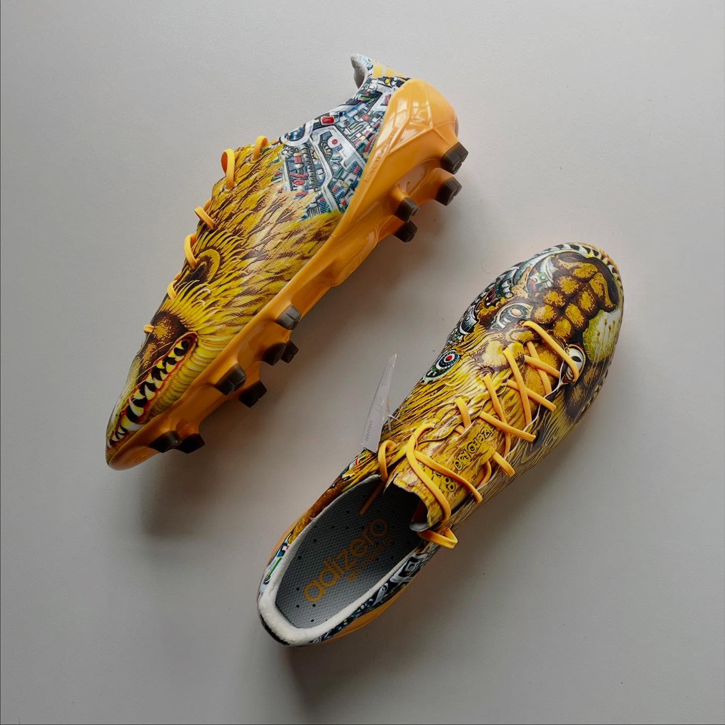 🎃🎃🎃
Shadows under floodlights. Screams in stride.
This Halloween, step into the boots that haunt defenders’ dreams. The F50 while-you-can in “Ray Orange” is a collector’s nightmare for opponents and a treat for you. That flame-bright colourway, the Yohji Yamamoto design edge — it’s not just bold, it’s scarily good.
Ready to make the pitch your haunted house?
#adidasF50 #YohjiYamamoto #LimitedEditionBoots #BootCollector #HalloweenBoots