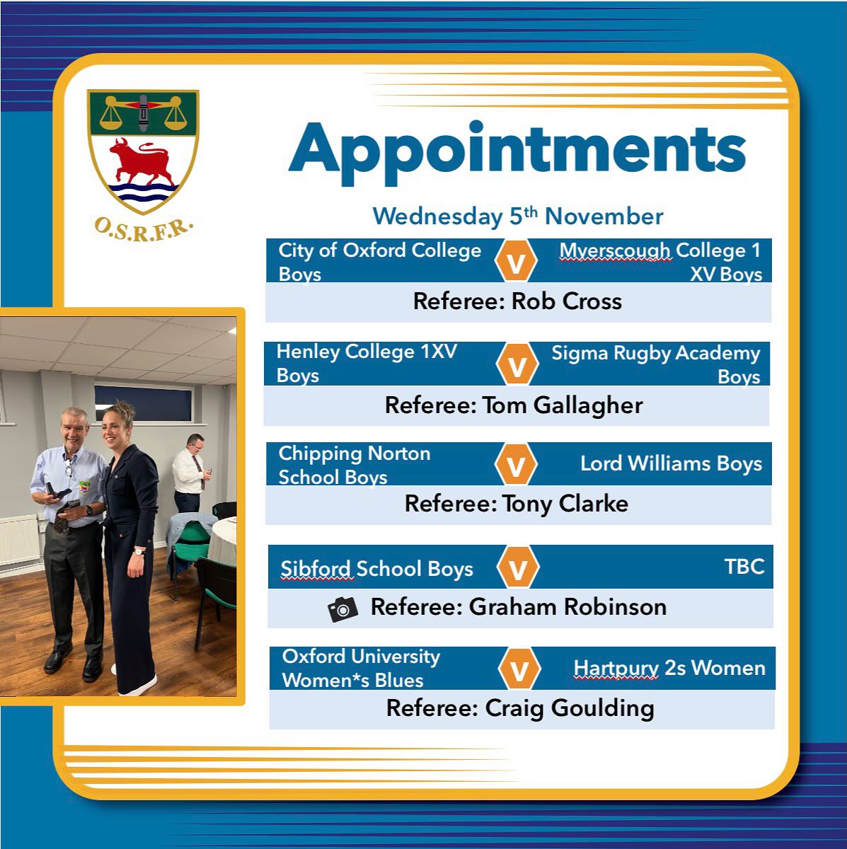 Already - a few changes and a confirmation for the weekday matches.
Ignore the ‘story’ - I’ll have to update it in just a wee moment!