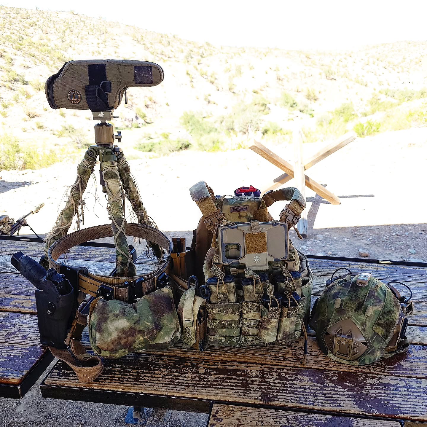 StalkLand Legacy Kit Loadout 😏👌🏻🤘🏻
+ StalkLand Carrier System (SCS)
+ StalkLand Legacy Assaulter Helmet Cover
+ Tactical Concealment StalkLand Legacy Recce Tripod Cover
+ Armageddon Gear Legacy Pattern Shmedium Bag
@brookwoodcompanies @mmitextiles @murdockwebbingcompany @tacticalconcealment