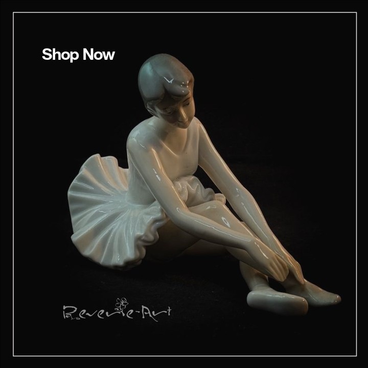 New on website! Antique and vintage figurines, perfect for children room or as a Christmas present. Browse full collection at reverie-art.co.uk