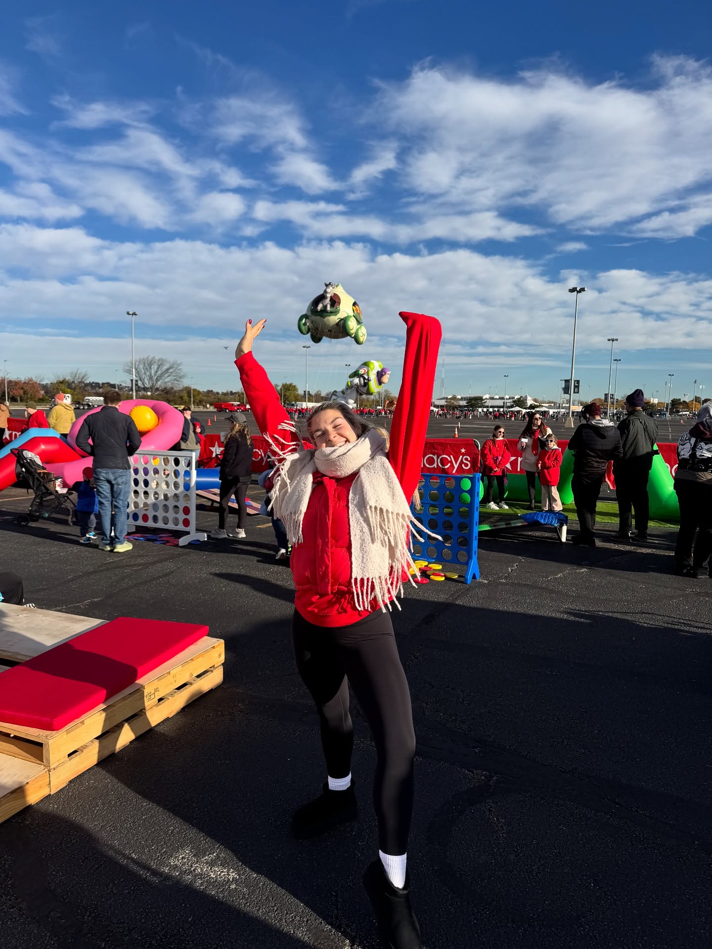 tis the (parade) season 🎈
cheers to number 4 for me & 99 for macy’s! ⭐️