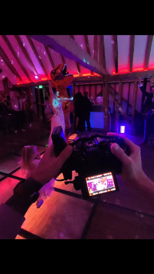 The classic wedding photo — the bride and… a dinosaur! 🦖💍 Only at a 31st October wedding, right? You plan a romantic day, and then someone shows up ready to outshine the groom in a T-rex costume. Absolute chaos. 😂
I swear, weddings always deliver — you come for the vows, stay for the dance floor, and end up taking selfies with a prehistoric guest.
#southfarmwedding
#weddingfun
#halloweenwedding
#trexlove #pinkponyclub
#onlyatweddings
#southfarmwedding
#weddingfun
#halloweenwedding
Ha ha
I love the things you see at a wedding reception.