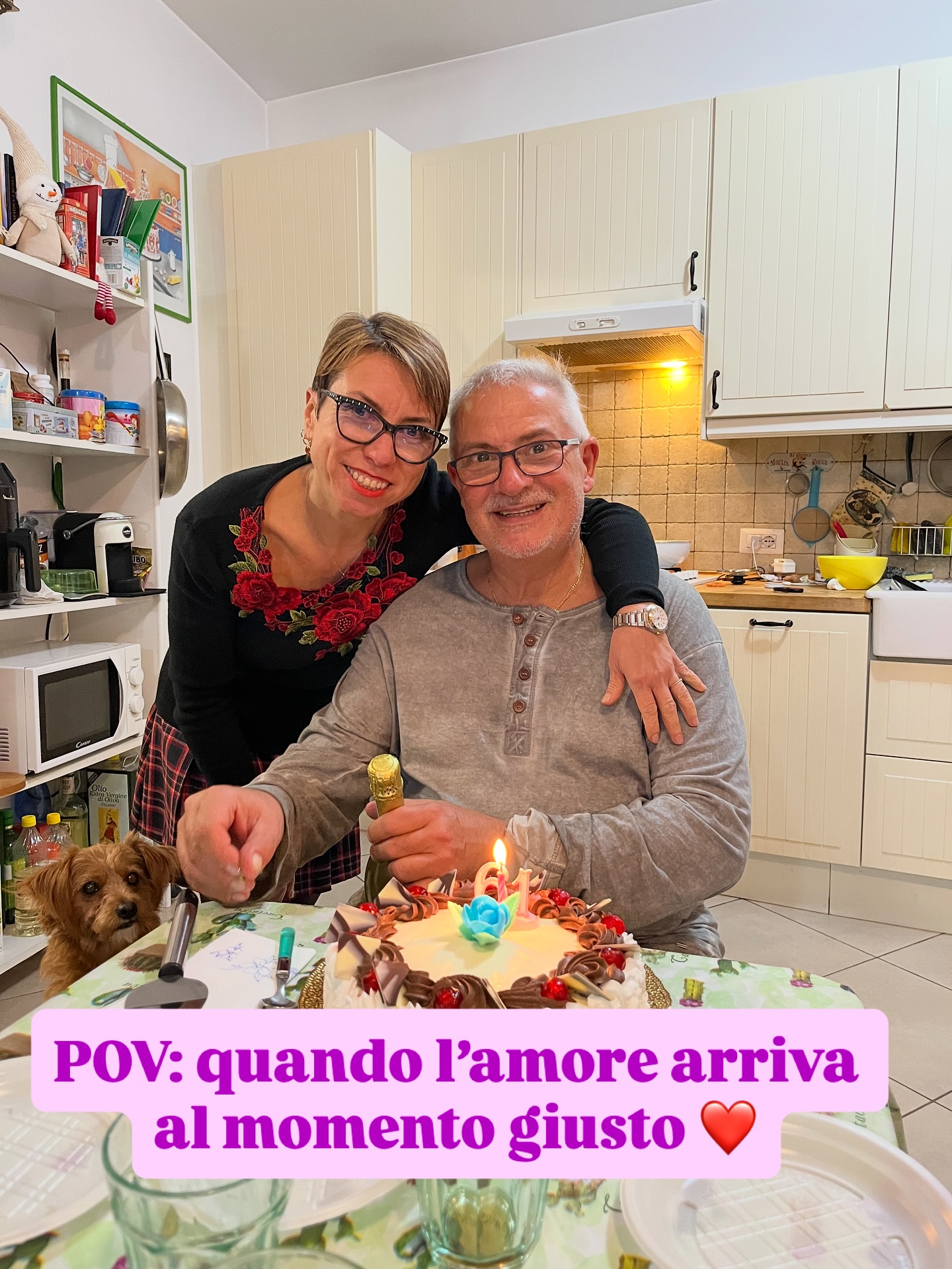 Dopo anni in cui l’amore sembrava un sogno lontano, a 44 anni (grazie al mio percorso di love coaching) ho finalmente incontrato lui.
L’uomo giusto per me. 💫
Da allora ogni giorno è un “sì” alla felicità, alla condivisione e all’amore vero — quello che nasce quando impari prima di tutto ad amare te stessa. ✨
Oggi, a 49 anni, festeggio il suo compleanno con il cuore pieno di gratitudine (e con la nostra dolcissima cagnolina 🐾).
Ho capito che il cambiamento è possibile a qualsiasi età e che la felicità sentimentale non è un caso, ma una scelta consapevole. 💕
Proprio per questo oggi sono love coach: perché ho vissuto sulla mia pelle quanto questo percorso possa trasformare la vita.
E voglio aiutare anche te a ritrovare la gioia e l’amore che meriti 🌹
👉 Scrivimi in DM o scopri di più nel link in bio. Il tuo nuovo inizio può cominciare oggi. 💌
#lovecoach #amoreconsapevole #felicità #cambiamento #crescitaemotiva #amorevero #amarsiestessi #coppiafelice #coaching #relazioni #ispirazione #nuovavita #selflove #donnaconsapevole #amorematuro
