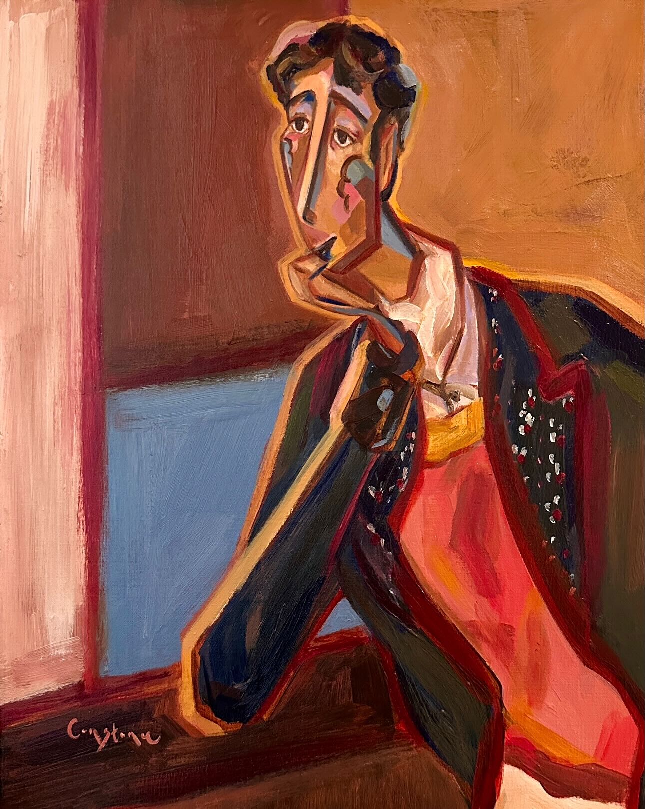 ‘Nelson’ 💭
30 x 24 cm
Constance Anne 2025
.
#artist #art #artforyourhome #portraitart #artforinteriors #interiorstyle #painting