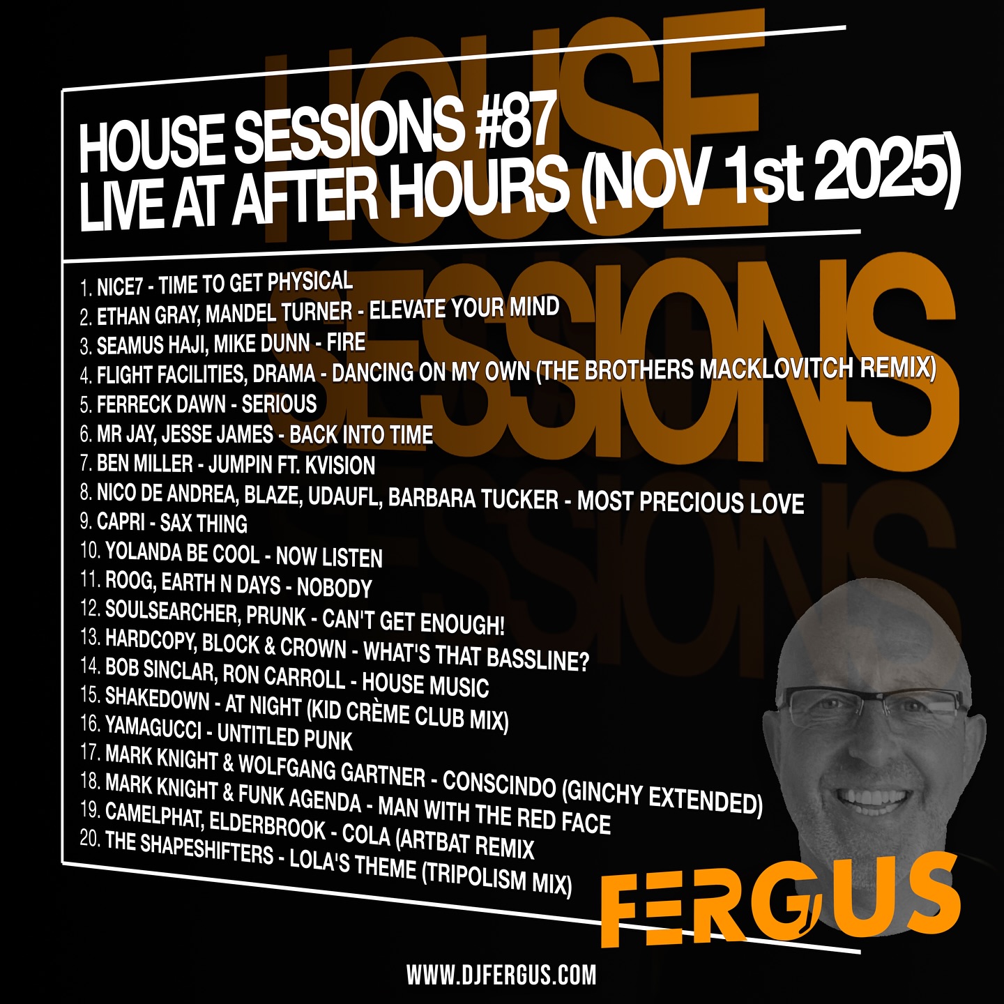 NEW EPISODE COMING FRIDAY…
Recorded Live at After Hours 3, Nov 1st 2025.
The first 90 minutes of my set.
It’s banger! 🔥