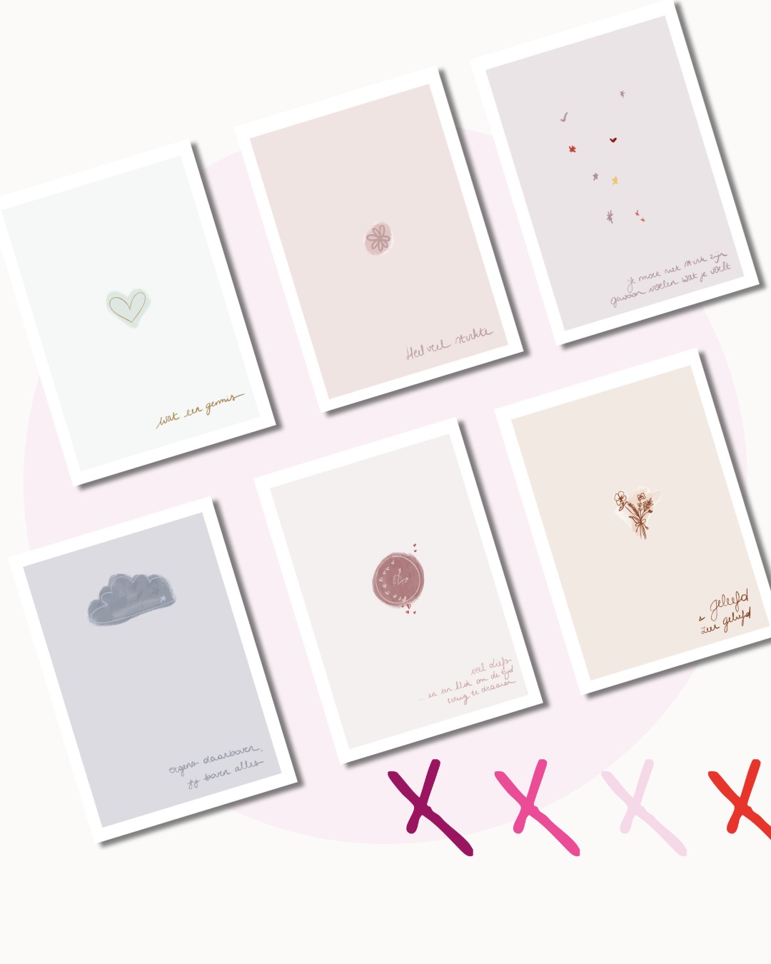 R O U W K A A R T J E S.
Zoals aangekondigd zijn ze er, de nieuwe collectie rouwkaartjes. Kaartjes die bedoeld zijn als hart onder de riem in een moeilijke periode. Ze dienen als steunbetuiging voor een dierbare die je moet missen, maar je geeft ze net zo goed aan iemand die het momenteel gewoon even moeilijk heeft. ❤
Wil jij een kaartje bestellen? Dat kan!
Stuur een berichtje of mailtje naar gesieneerd@gmail.com.
Of kom langs komende zondag op @wintermoments.orshof!
Ze kosten 2,5 euro per stuk (incl. enveloppe) of 10 euro voor 5 kaartjes. Opsturen kan ook! (+ 5 euro verzendkosten).
Liefs,
Sien
#gesieneerd #rouwkaartjes #steun #kaartjestijd #kaartje #enveloppe #liefs