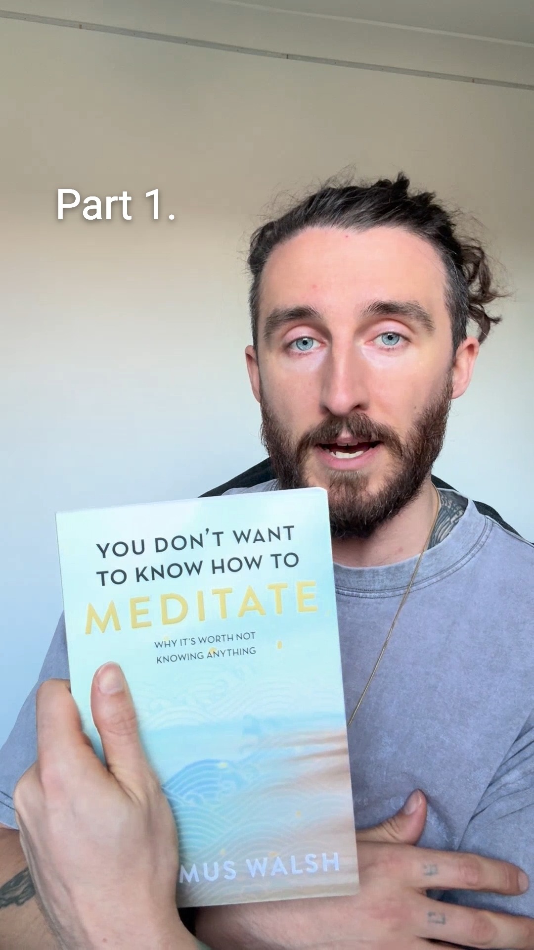 Reading from my book “You Don’t Want To Know How To Meditate” 🧘♂️
Available now on Amazon 📕
.
.
#MeditationBook #Mindfulness #Bookstagram #BookLovers #BooksOfInstagram #mindfulreading