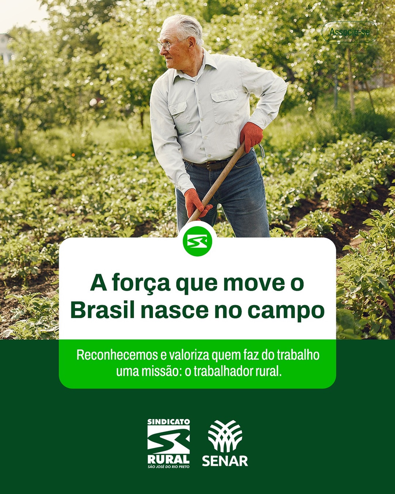 O Sindicato Rural de São José do Rio Preto reconhece e valoriza quem faz do trabalho uma missão: o trabalhador rural. 👩🌾👨🌾
É ele quem acorda antes do sol, enfrenta o calor, a chuva e os desafios da terra, sempre com a esperança de uma boa colheita e o orgulho de ver o fruto do próprio esforço alimentar o país. 🌽🥩🍞
O trabalhador rural é o verdadeiro alicerce do agro. Sua dedicação mantém o campo produtivo, a cidade abastecida e o Brasil de pé.
💪 Que nunca falte reconhecimento a quem cultiva com as mãos e trabalha com o coração.
Telefone: (17) 3232-5115⠀
Site: www.sindicatoruralsjrp.com.br
#SindicatoRuralSJRioPreto #TrabalhadorRural #AgroÉVida #OrgulhoDoCampo #SãoJoséDoRioPreto