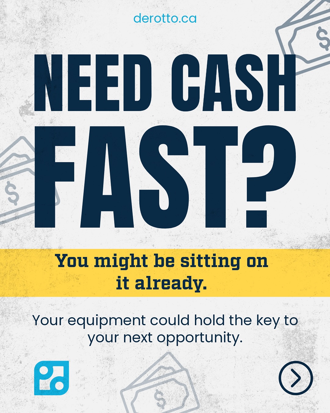 DEROTTO recently helped a new client unlock $65,000 in working capital through a sale leaseback all at single-digit rates.
If you own free & clear equipment, you can use its equity to:
✅ Access working capital
✅ Pay CRA debt
✅ Fund new contracts
👉 Contact DEROTTO to explore your options.
#equipmentfinancing #businessfunding #workingcapital #salebacklease #derotto #businessgrowth #canadianbusiness #cashflow #smallbusinesscanada #equipmentlease #leaseback #financingoptions #constructionbusiness #transportationindustry #machineryfinancing #assetbasedlending #businessloan #entrepreneurcanada #equipmentfunding #financehelp #businesscashflow #financetips #canadabusiness #financeexpert #derottoleasing