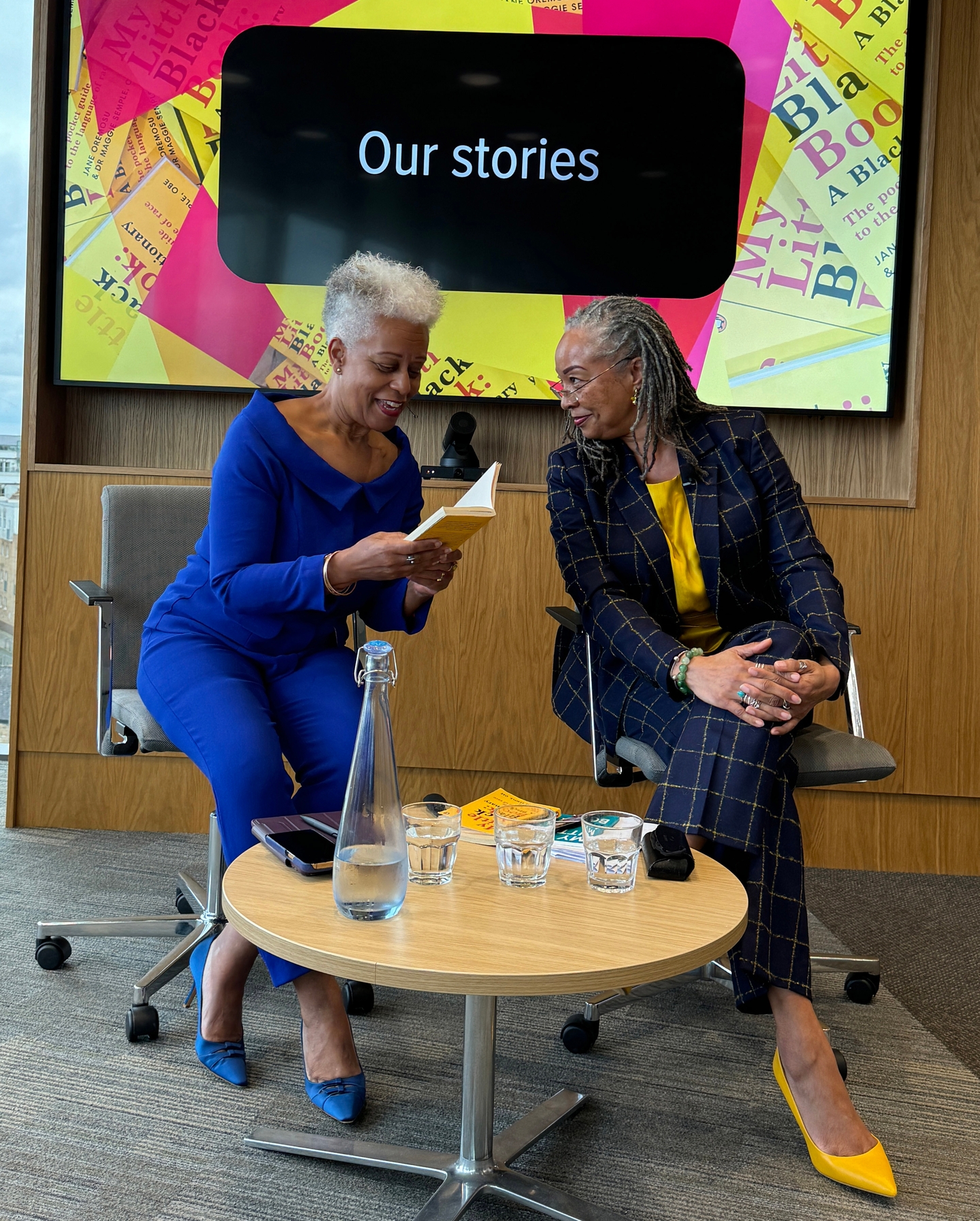 It's World Authors’ Day and we're celebrating the fab duo that created My Little Black Book: A Blacktionary: Jane Oremosu and Dr Maggie Semple, OBE.
"Writing the book came in response to organisations looking for support in navigating the language of race. Many of us use words without really knowing too much about them. We wrote the Blacktionary to help everyone further their own knowledge and understanding: to have a starting point for further conversations."
To purchase the Blacktionary, visit the link in our bio!
#worldauthorsday #authors #authorscommunity #celebrate #authorlove