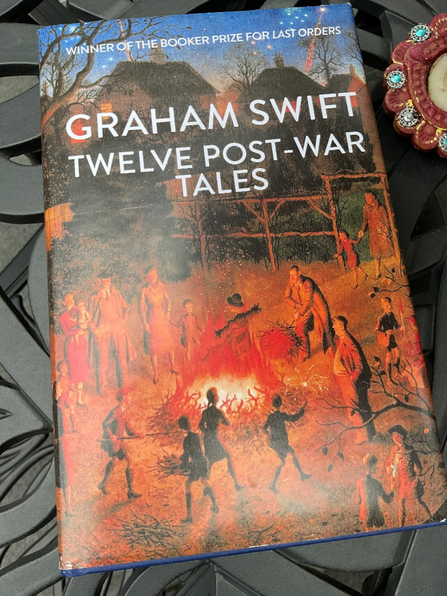 Remember, remember the fifth of November. Whether you love or hate a bonfire, gather around for Graham Swift’s poignant new book. ‘Twelve Post-War Tales’ is a reflective collection of short stories loosely based around the theme of war, be it a tale of lost souls, an impending conflict and its aftermath or the impact of war on the everyday. Recommended by the Financial Times earlier this year, this is a wonderful introduction to the gifted author and Booker Prize winner, Graham Swift. Set in different periods of post-war and modern history, the stories are skilfully crafted presenting tales of those affected by conflict and the ripple effect of war beyond the battlefields. Using empathy and a light touch of irony Swift addresses the plight of the individual in relation to war. See Den review in profile or other book club suggestions for November. Lest we forget…
.
.
.
#rememberremember #bonfirenight #shortstories #bookerprize #loveliterature #ınstabooks #novemberreading #lestweforget