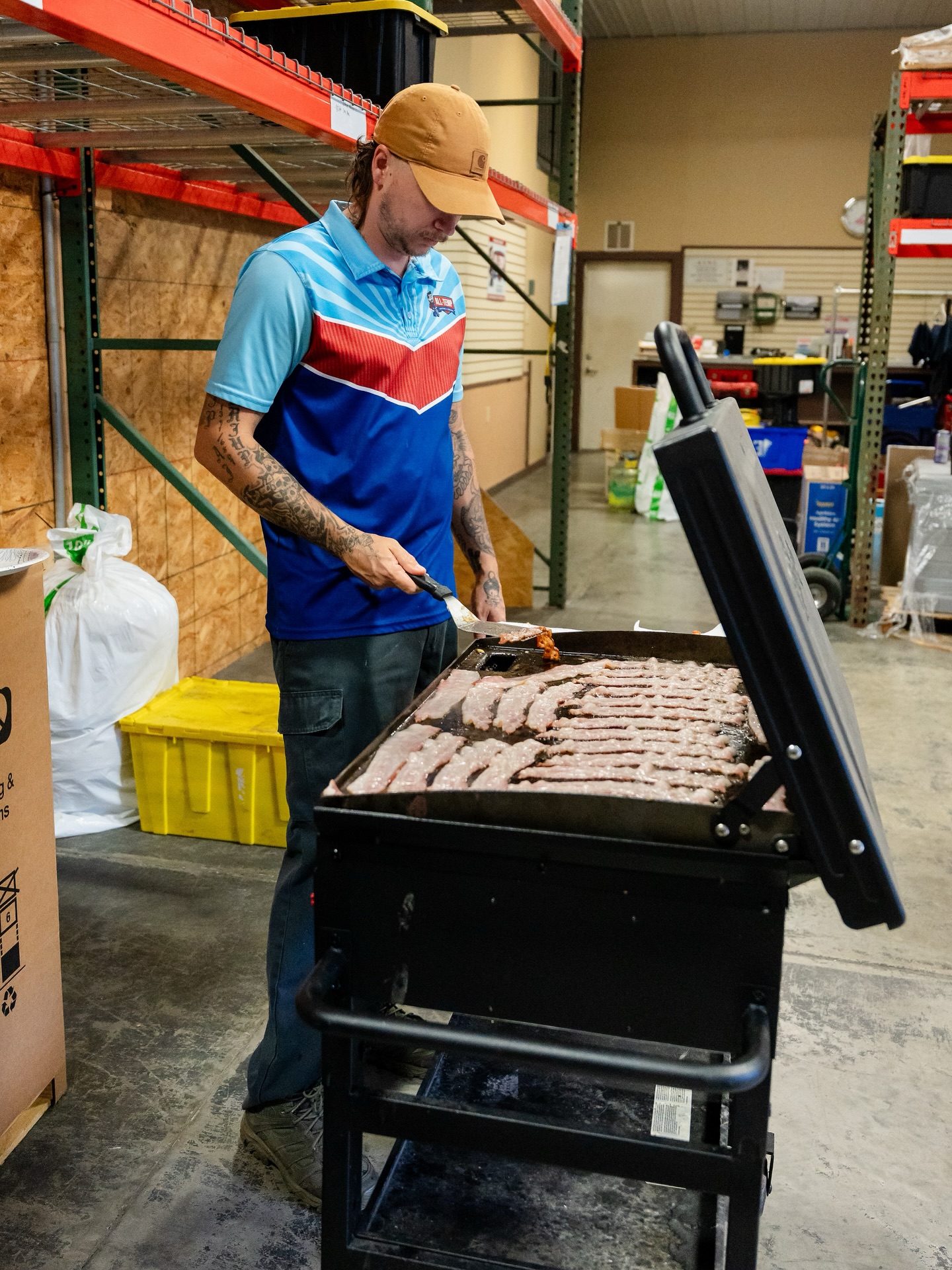 When you arrive for individual and team headshots and are greeted with the smell of bacon, you know it’s going to be a good time.
I can only imagine if these guys are this happy and pleasant doing something nobody loves (headshots), how easy they are to work with for home repairs and installs.
🔧 @alltemphvac
📷 @octobergracemedia
#BrandPhotography #TeamHeadshots #VirginiaBrandPhotographer #StauntonVA #HarrisonburgVA #ShenandoahValleyBusiness #BehindTheScenes #AuthenticBranding #BusinessPhotography #HeadshotDay #SmallBusinessVibes #BrandStorytelling #OctoberGraceMedia