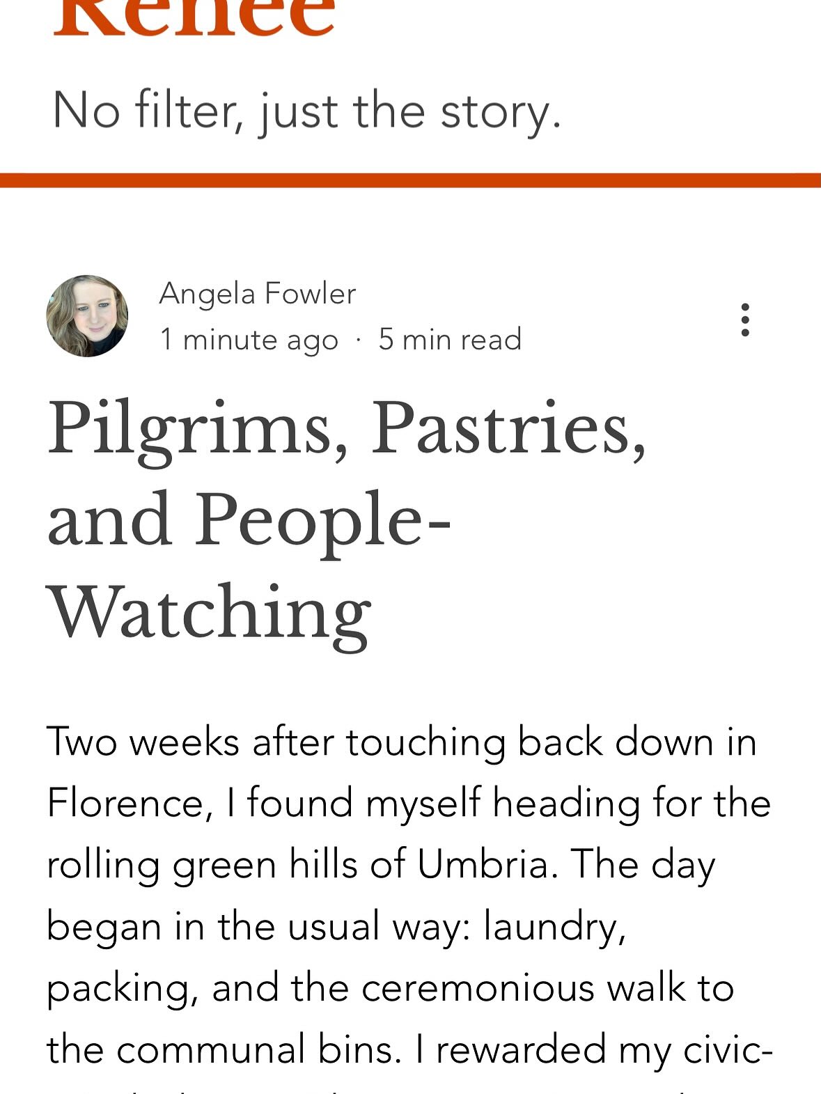 ASSISI // Spritz. Stone streets. Saintly silence. A view that forgives the stairs. Assisi, you were all the right kinds of quiet.
Head to www.thisisangela.com for the full article.
#thisisangela #thisisangeladotcom #umbriandays #italyunfiltered #assisi #umbria