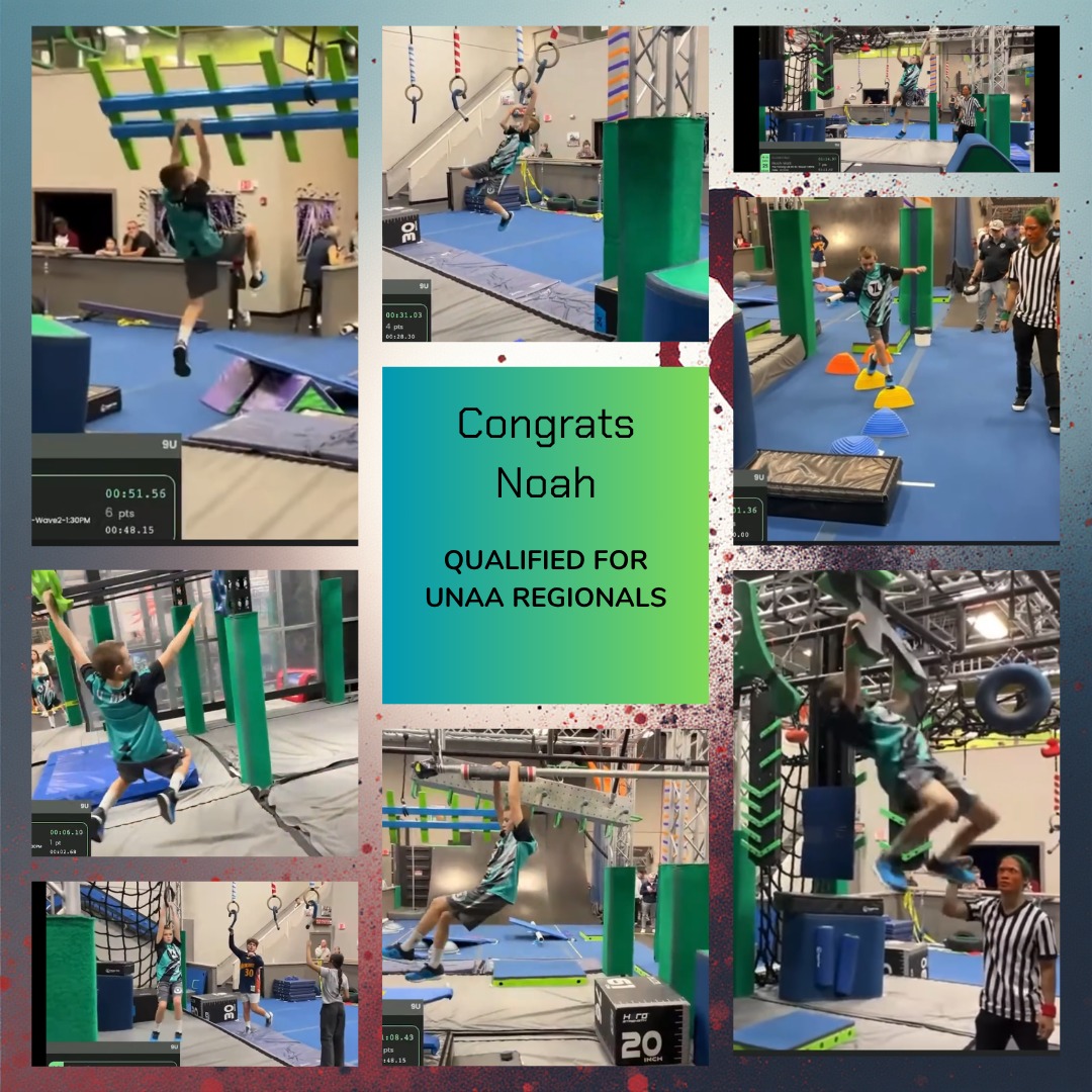 🎉 Huge congratulations to Noah for qualifying for UNAA Regionals — in his FIRST EVER competition! 💪🔥
He stepped onto the course with confidence and composure, tackling obstacles he’d never seen before with incredible skill and determination. His near-perfect run was a masterclass in focus, grit, and athleticism.
We couldn’t be prouder of how he represented himself and our ninja community. Regionals, here he comes! 🏆👏 #NinjaLab #UNAA #NextLevelNoah #ProudCoachMoment