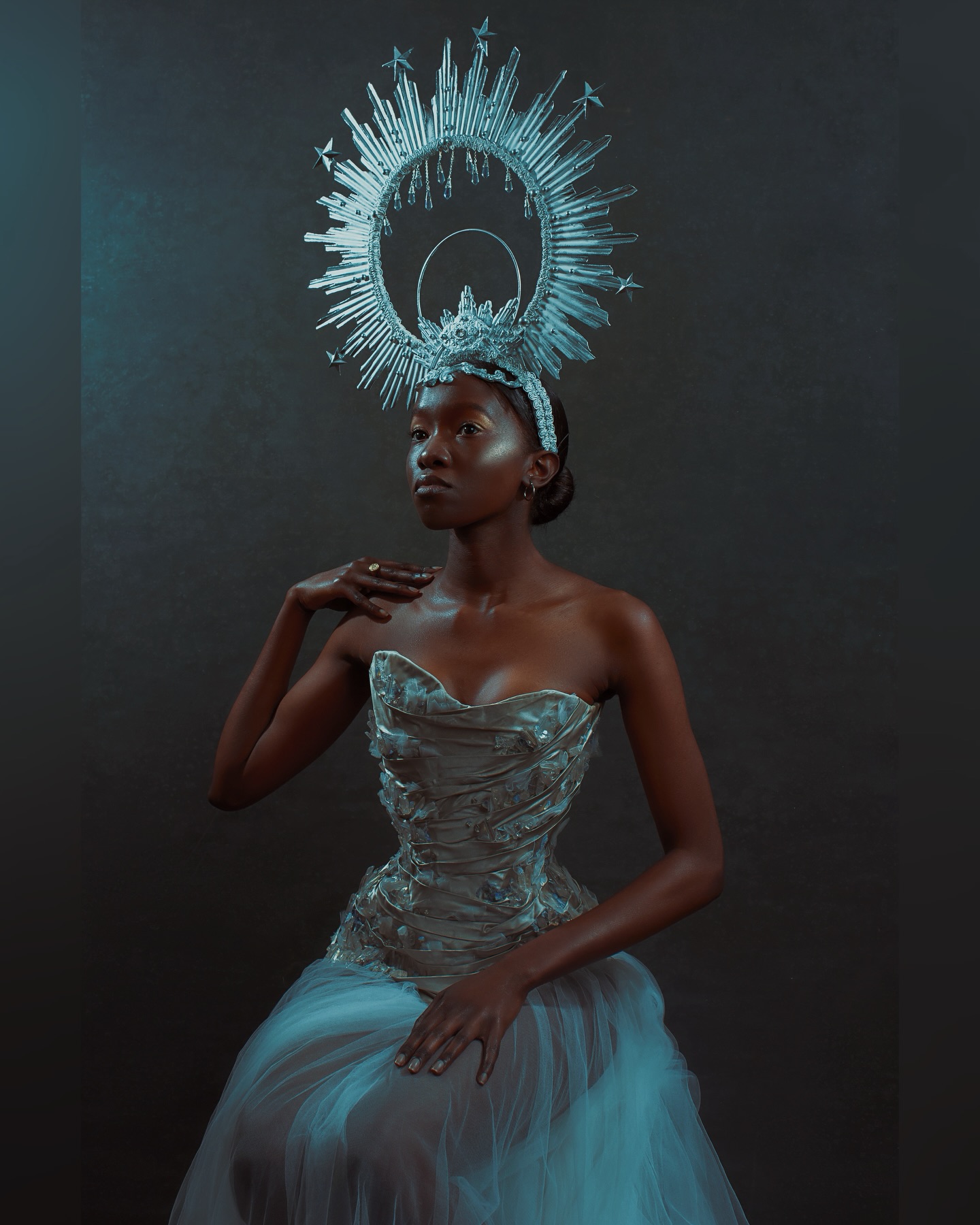 • Effie •
This piece has lived many lives through countless photoshoots, each one revealing a different facet of its character.
The draping catches light in new ways every time, sometimes fluid and ethereal, sometimes sharp and glacial. Its mood shifting with each setting, yet the corset remains timeless, holding the same quiet magic it had the day it was made.
Watching it evolve through imagery has been a reminder that some designs don’t age, they simply gather stories.
Designer | @emiahcouture
Photographer | @newo_imagery
Model | @sherellie_ko
MUA | @ambellinauk
Halo | @hysteriamachine
#EmiahCouture #Emiah_TSW #Effie_TSW #Emiah_Effie