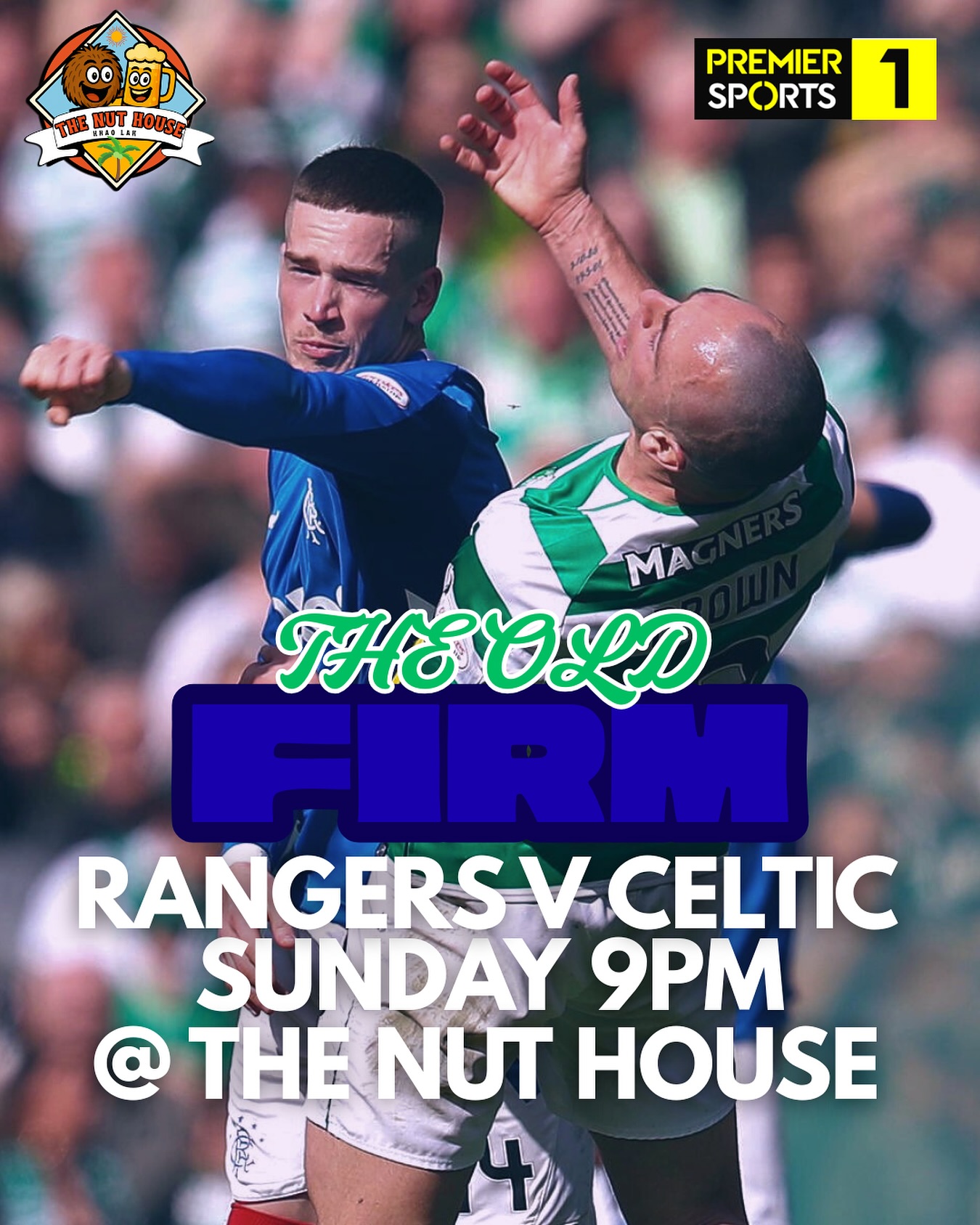 🔥 It’s that time again – the Old Firm Derby is back!
Rangers vs Celtic, bragging rights on the line!
📍 The Nut House, Khao Lak
🕘 Sunday | Kick-off 9 PM
Cold beers, big screens, and plenty of banter – don’t miss it! 🍻💚💙
🔗www.TheNutHouseKhaoLak.com
📍 The Nut House Khao Lak
https://share.google/d2QtmPWIOC93U1Ngq
#OldFirm #CelticVsRangers #OldFirmDerby #TheNutHouseKhaoLak #KhaoLakNights #FootballFans #ScottishFootball #RangersFC #CelticFC #LiveFootball #PubVibes #SundayFootball #FootballNight #WatchTheGame #BeerAndBanter