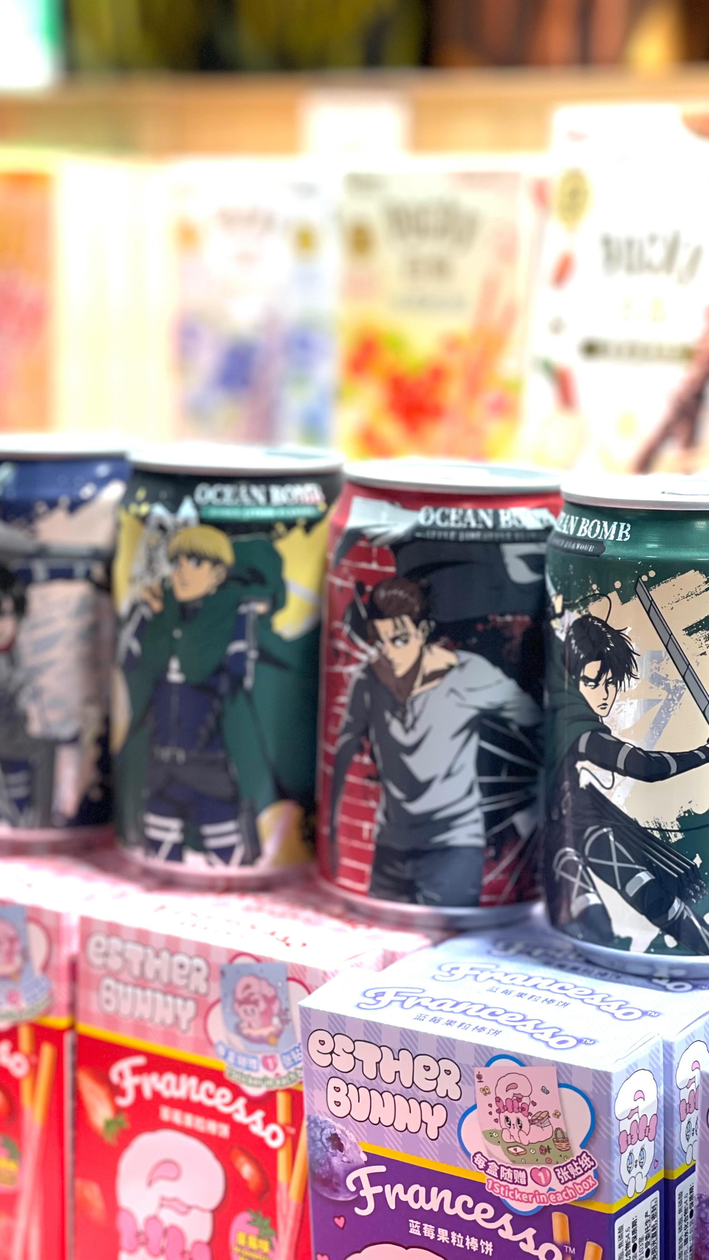 New arrivals… Attack on Titan, Bleach, and Chiikawa are making us lose our minds!! 🤯🔥
.
#bluewhalesupermarket #asiangrocery #liverpoolshopping #chiikawa #attackontitan #bleach #acg #amazingplace #snacks #drinks