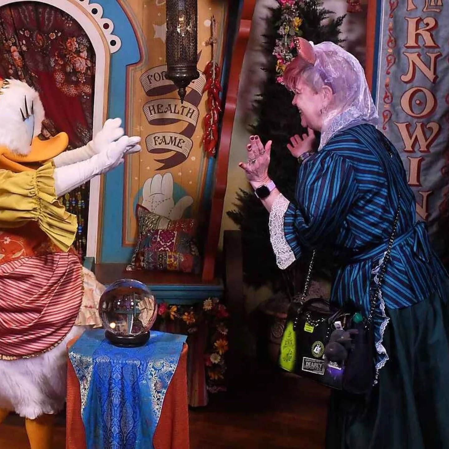 Meeting Ms. Daisy is always a treat 💖✨