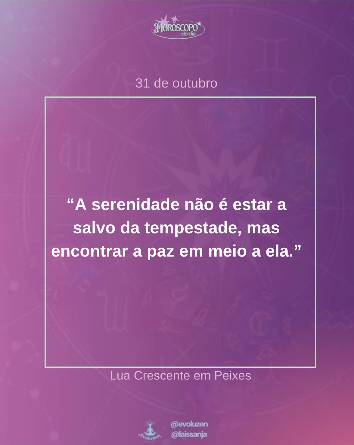 31 de outubro 💫🌟✨